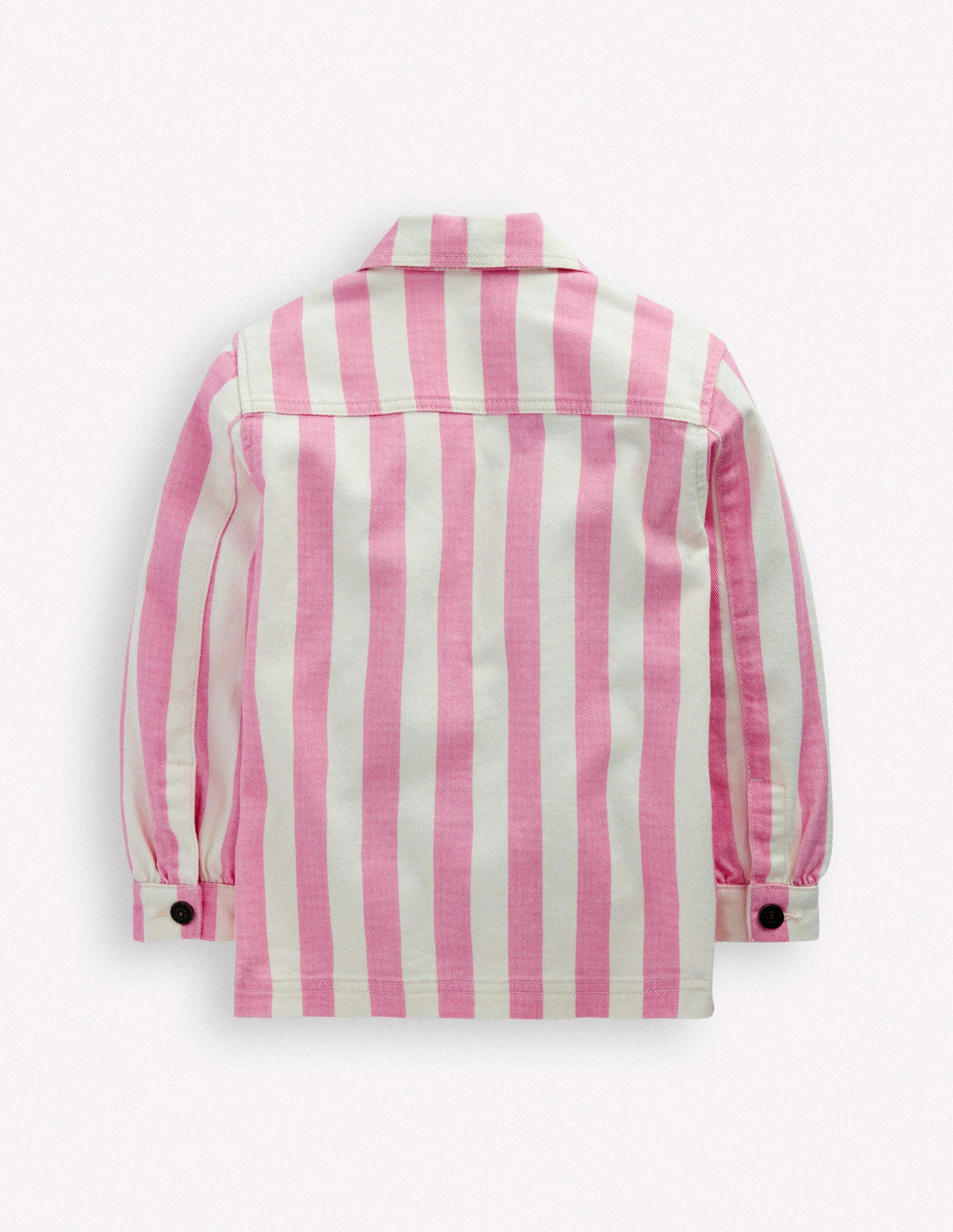 Denim Jacket-Pink Stripes - Image 5