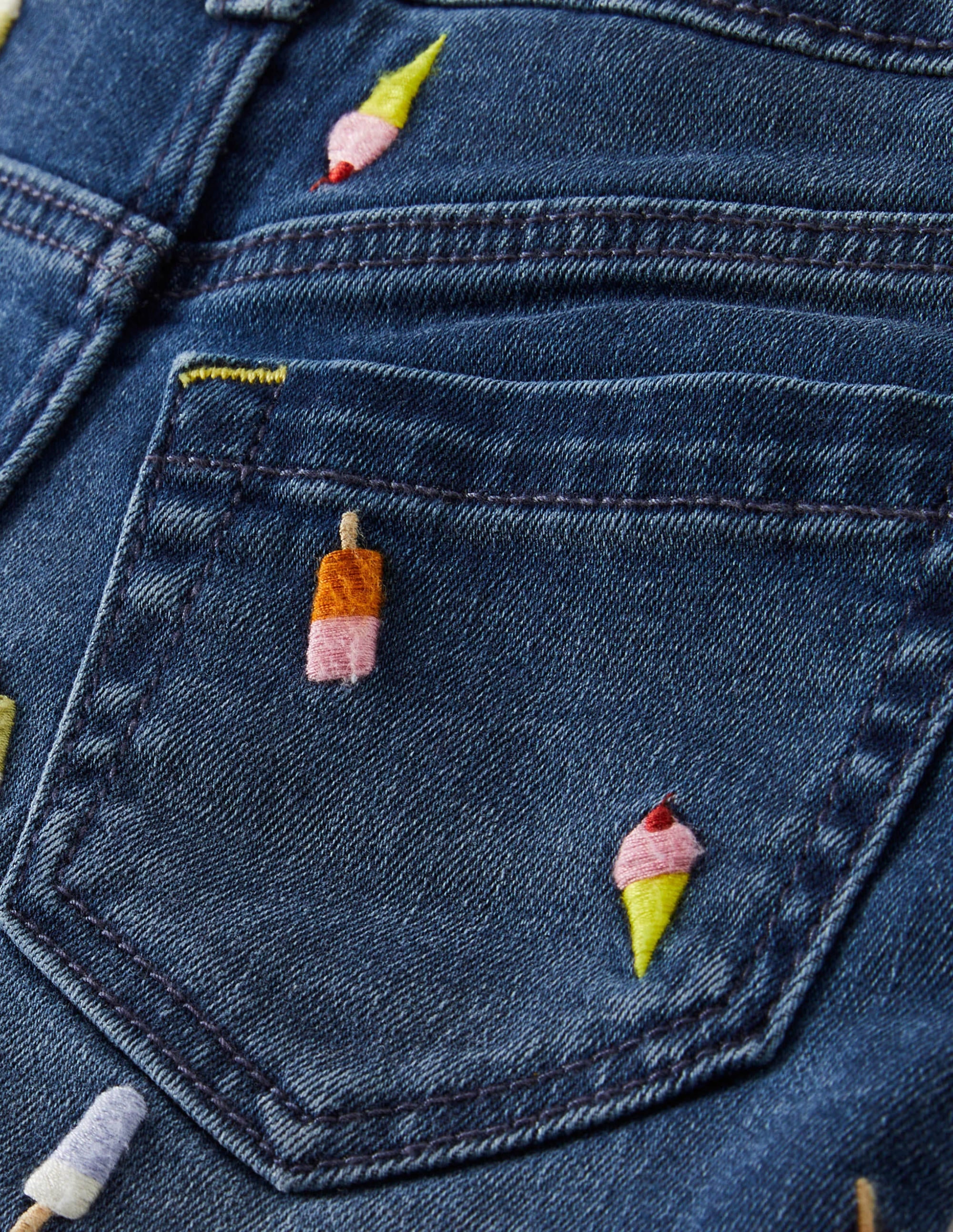 Denim Shorts-Denim Ice Creams - Image 3