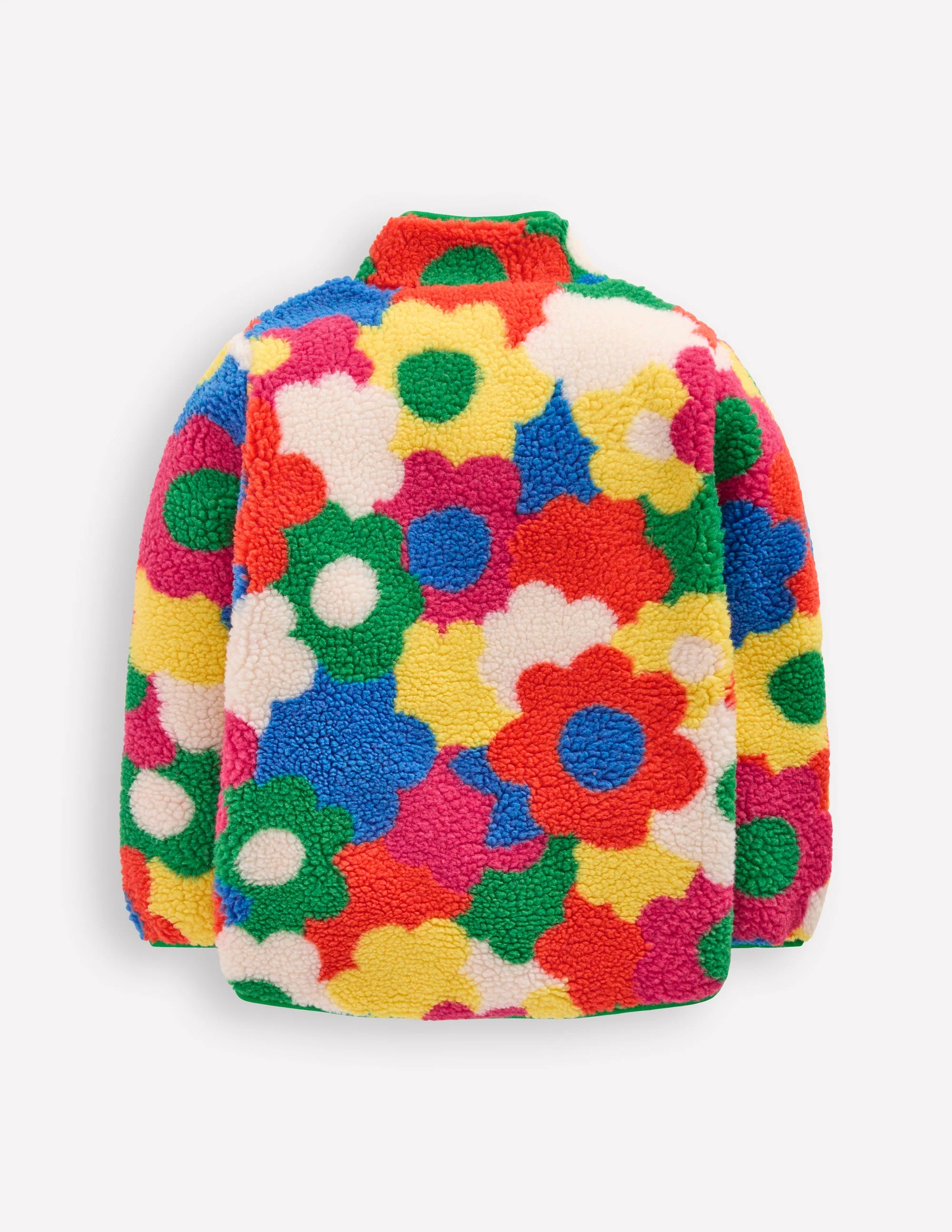 Eden Borg Zip-Through Jacket-Multi Flower Power - Image 2
