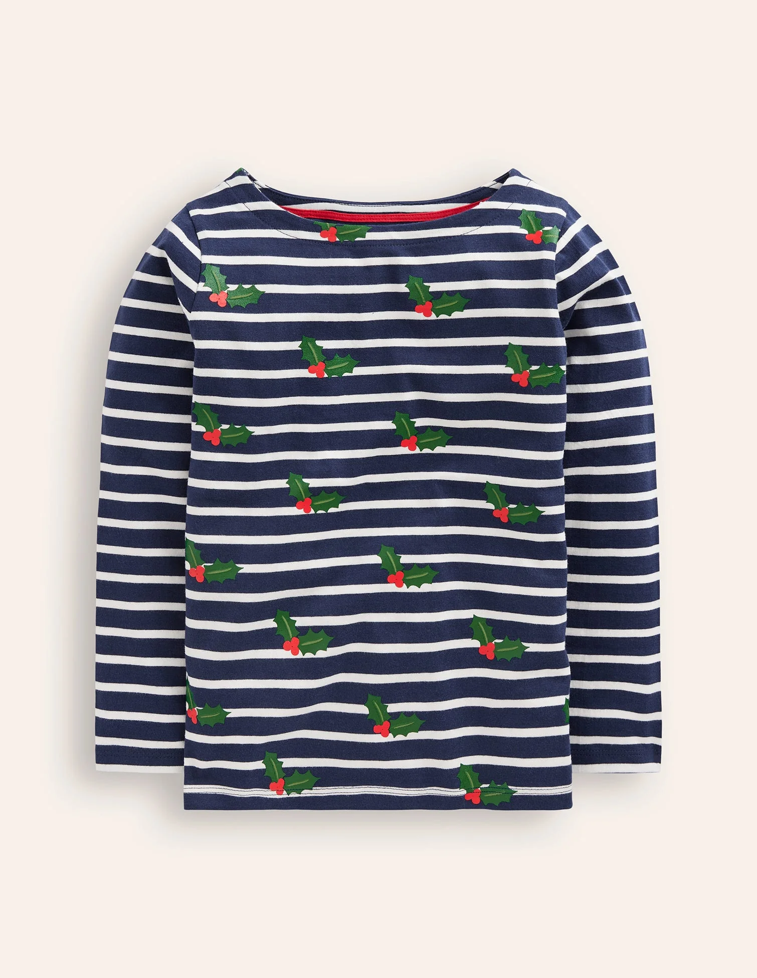 Ella Breton-Starboard Blue/ Ivory Festive