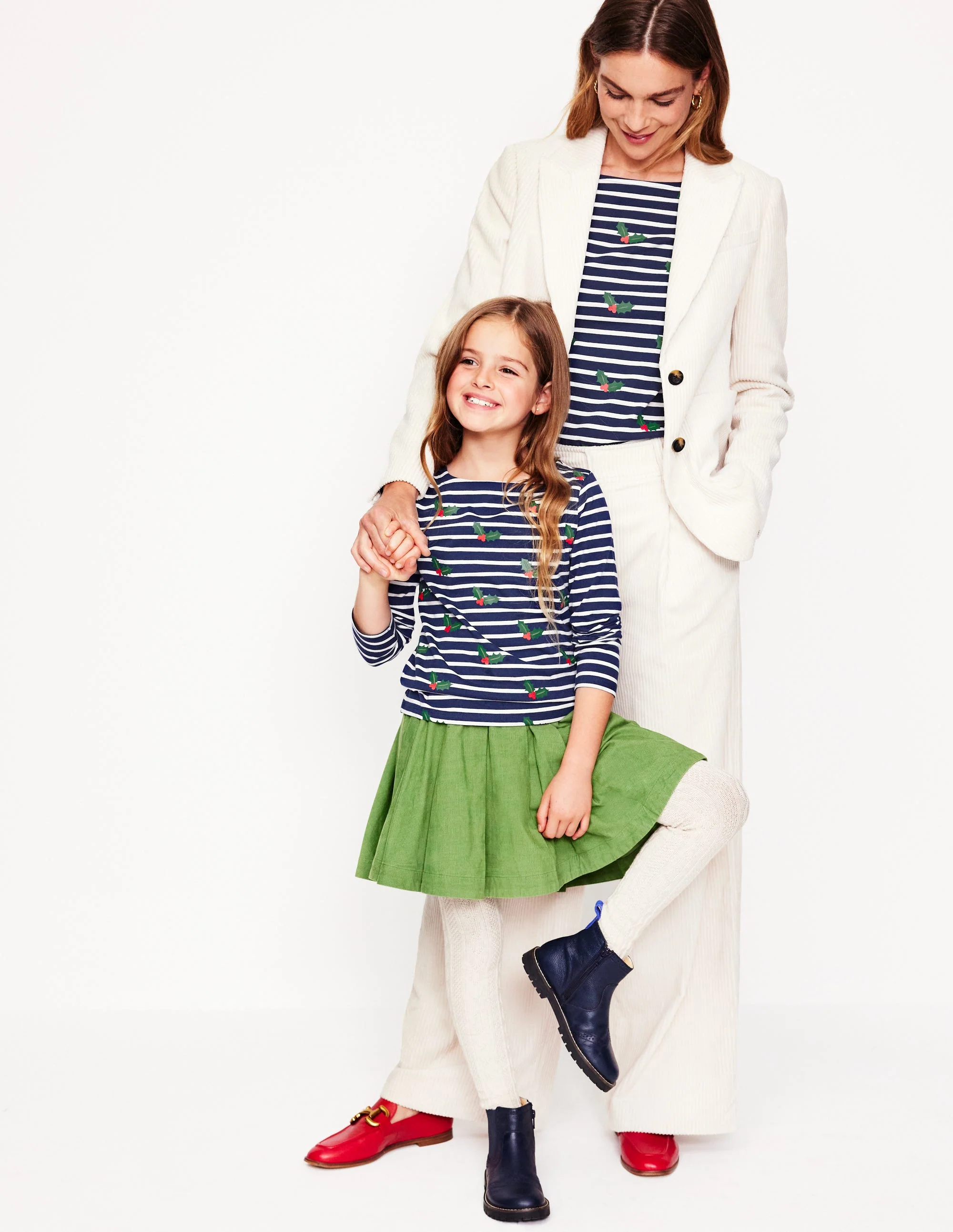 Ella Breton-Starboard Blue/ Ivory Festive - Image 5