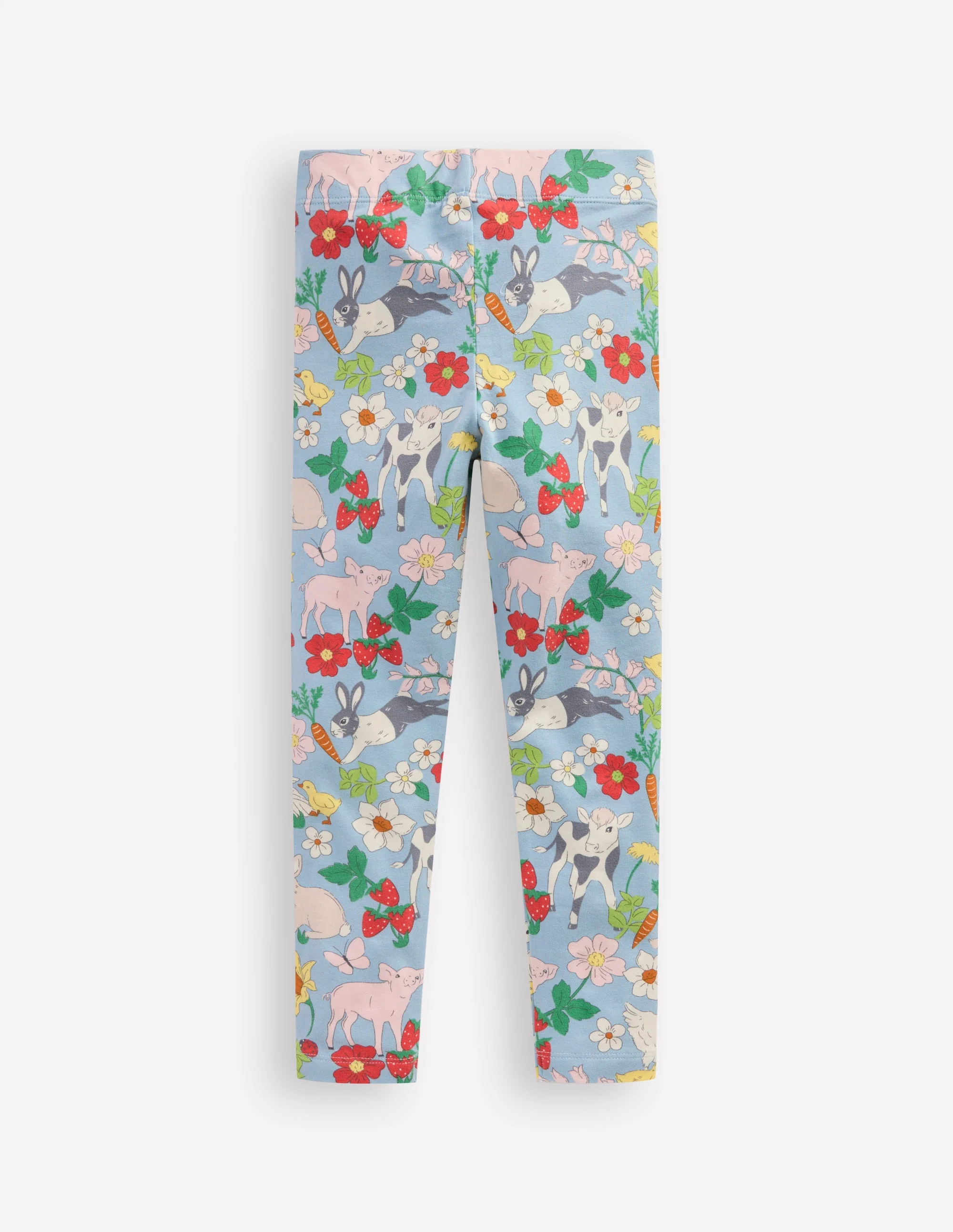 Everyday Fun Leggings-Blue Spring Meadow - Image 2