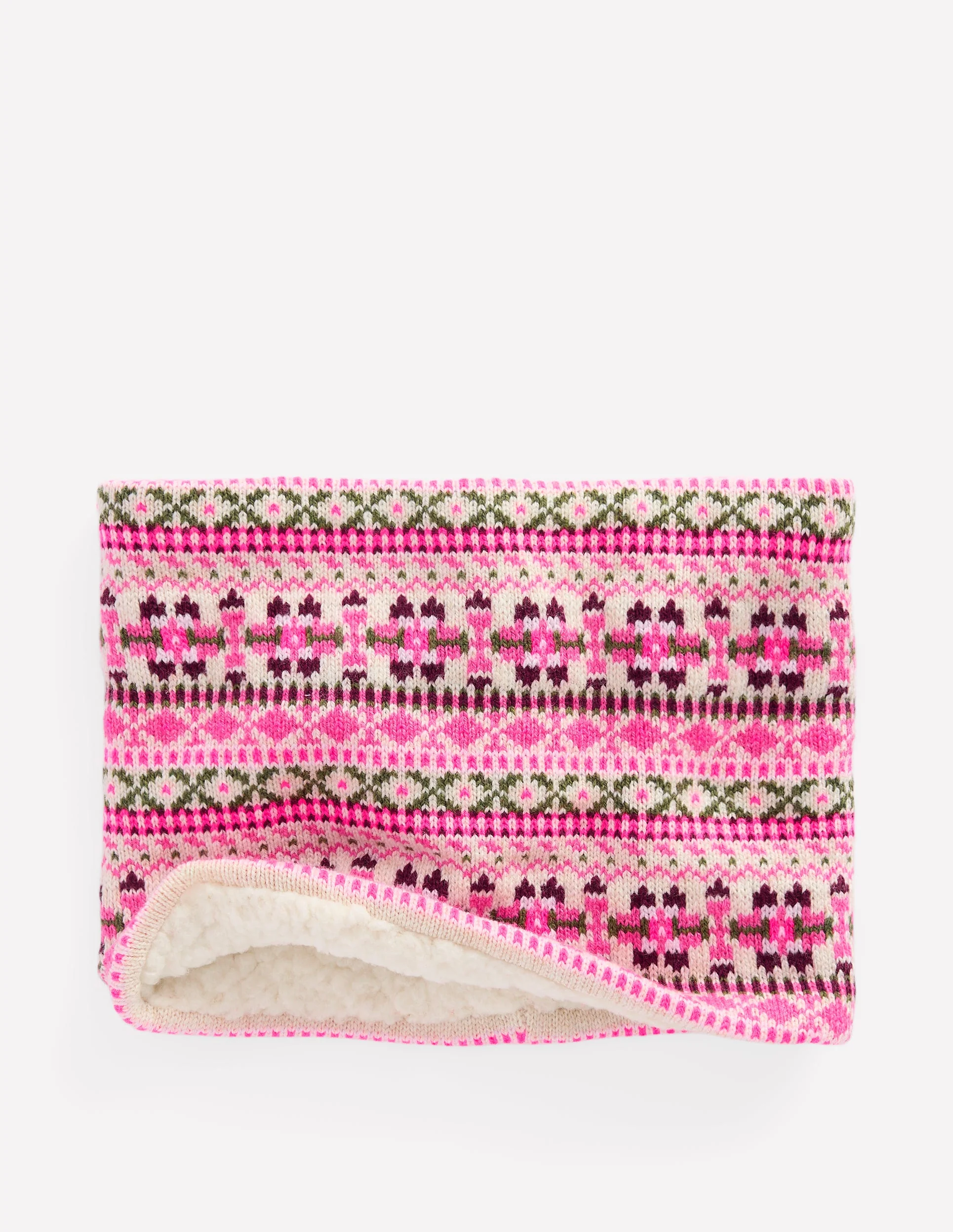 Fair Isle Snood-Heritage Fair Isle - Image 3