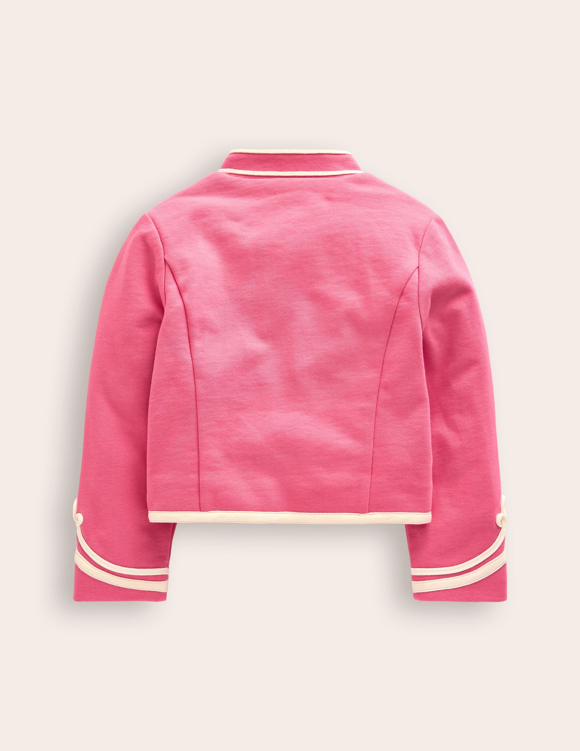 Floral Military Jacket-Rose Pink - Image 2