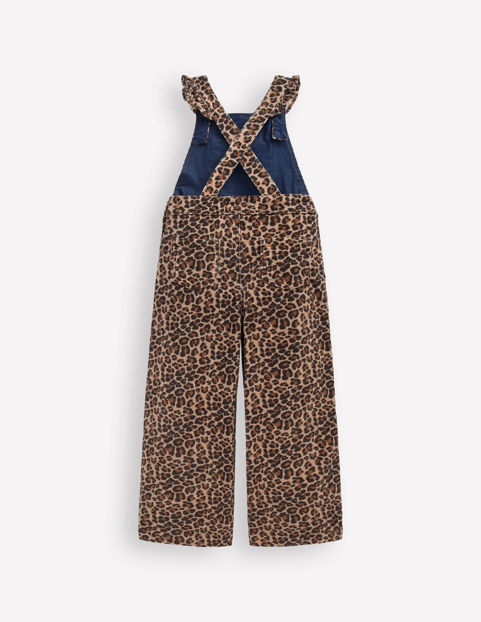 Frill Overalls-Leopard - Image 2