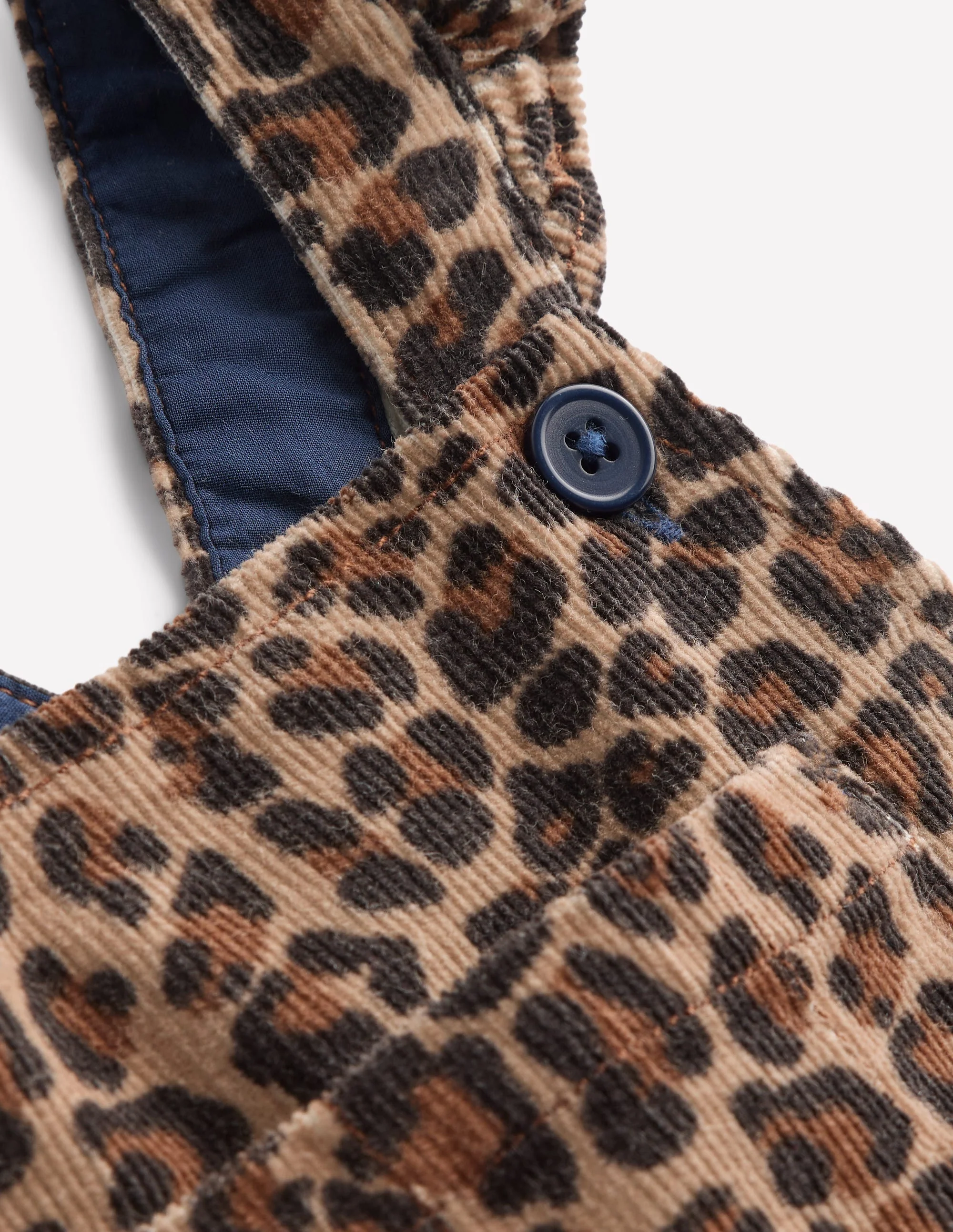 Frill Overalls-Leopard - Image 3