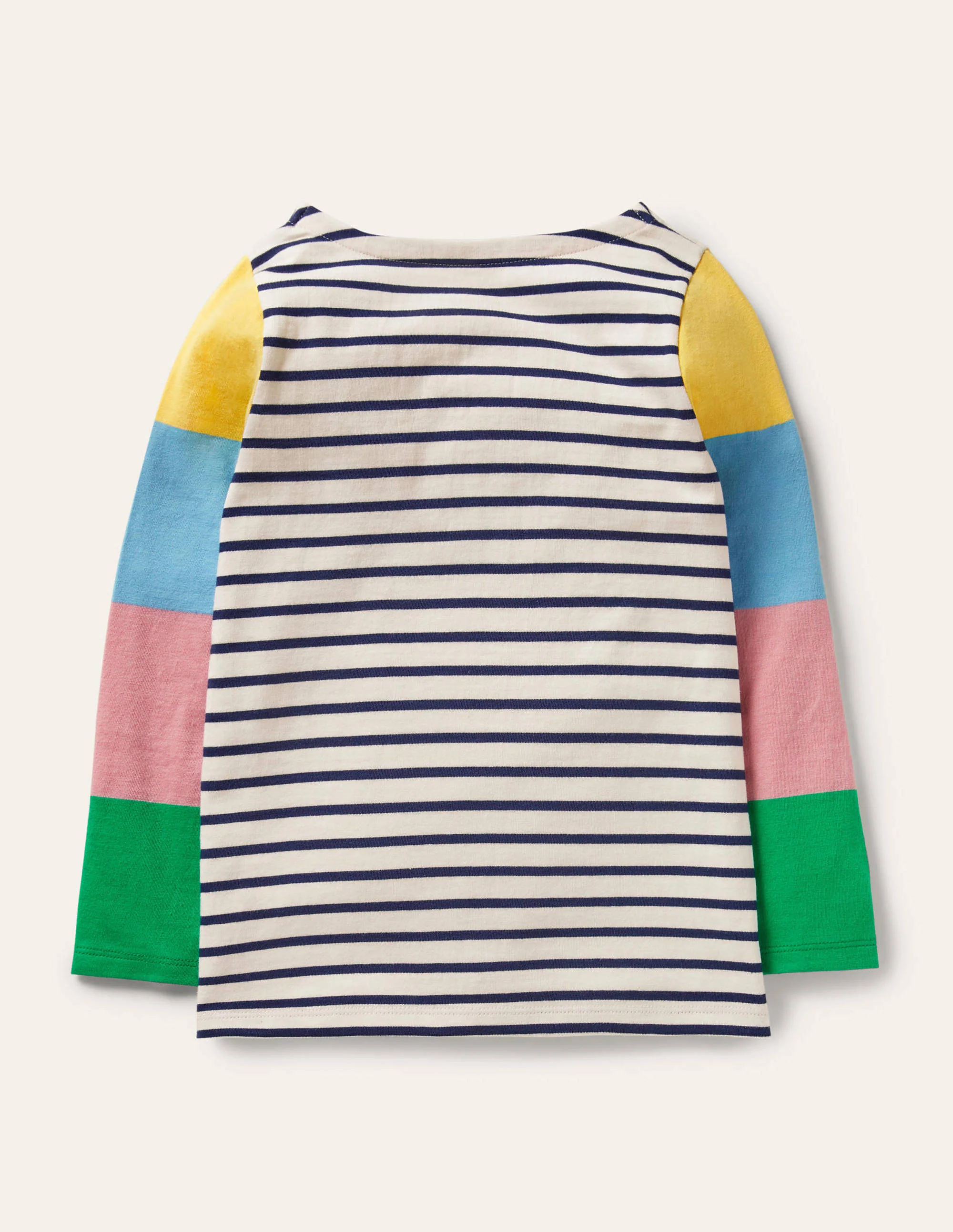 Fun Breton-Pale Lemon/Formica Pink - Image 2