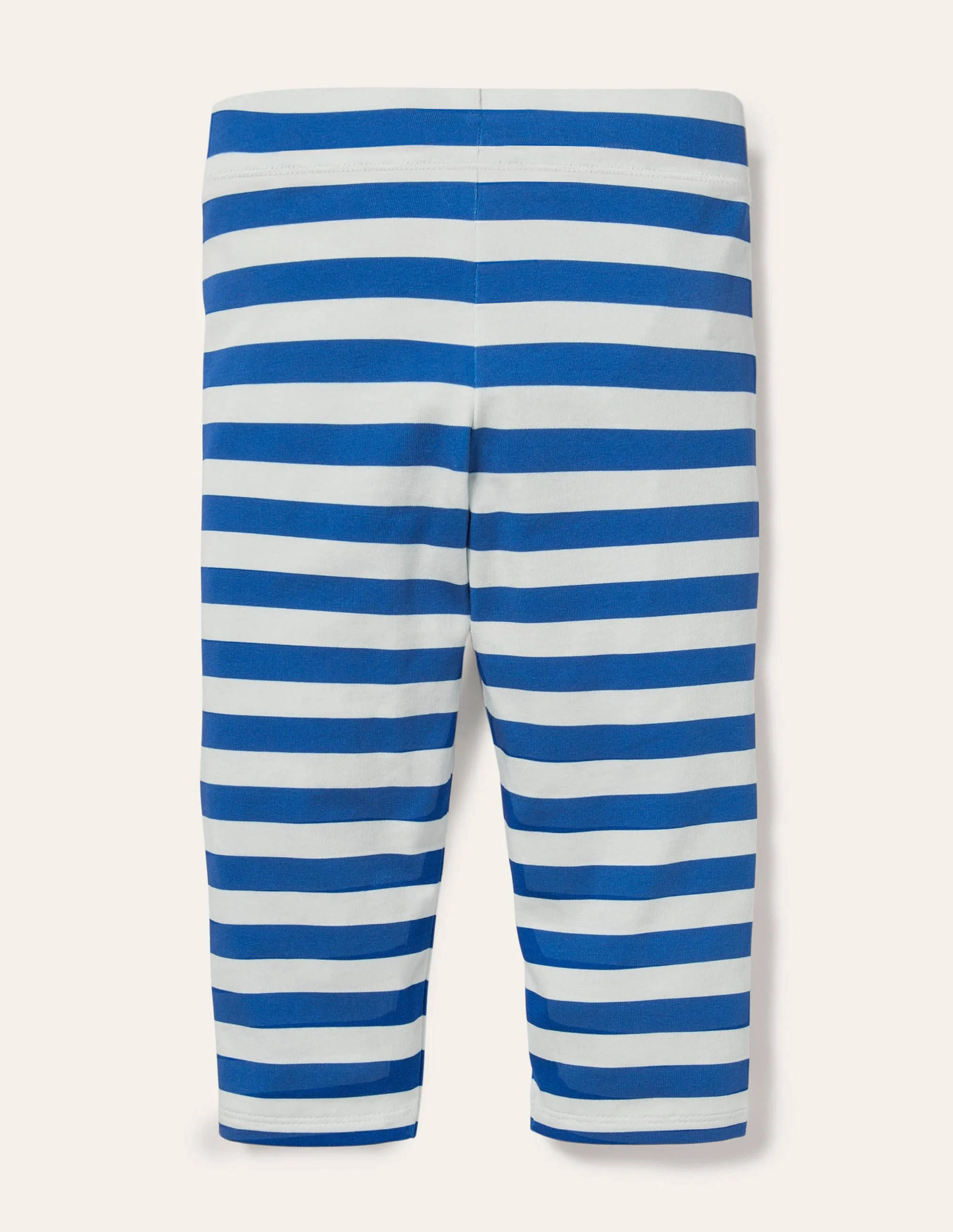 Fun Cropped Leggings-Elizabethan Blue/ Ivory - Image 2