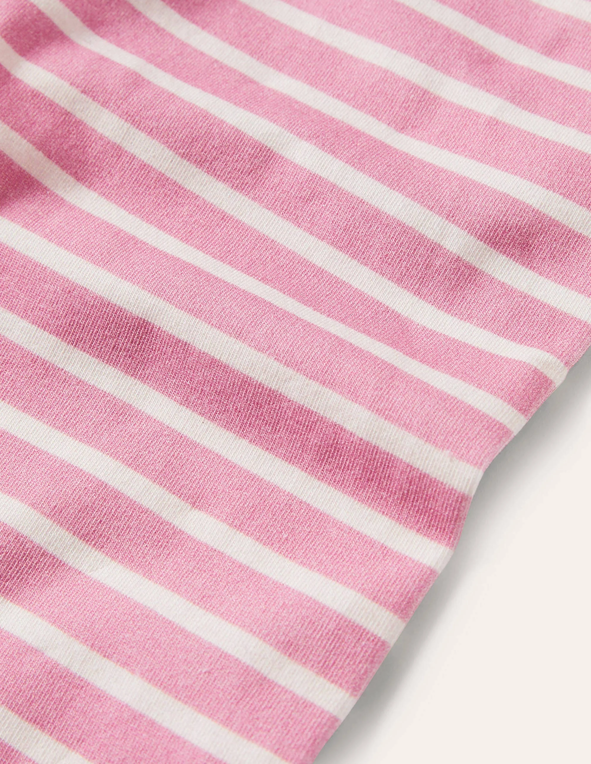 Fun Cropped Leggings-Pink Lemonade/Ivory - Image 3