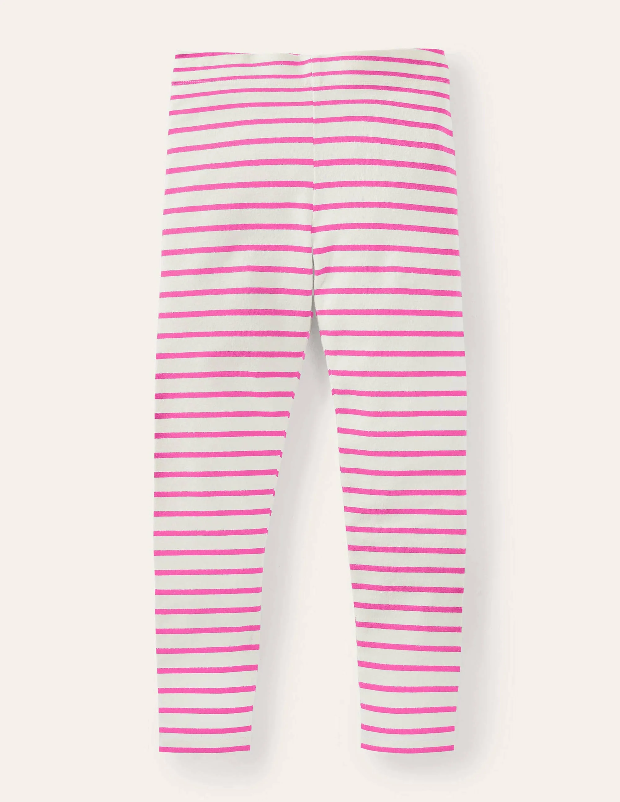 Fun Leggings-Ivory/Tickled Pink