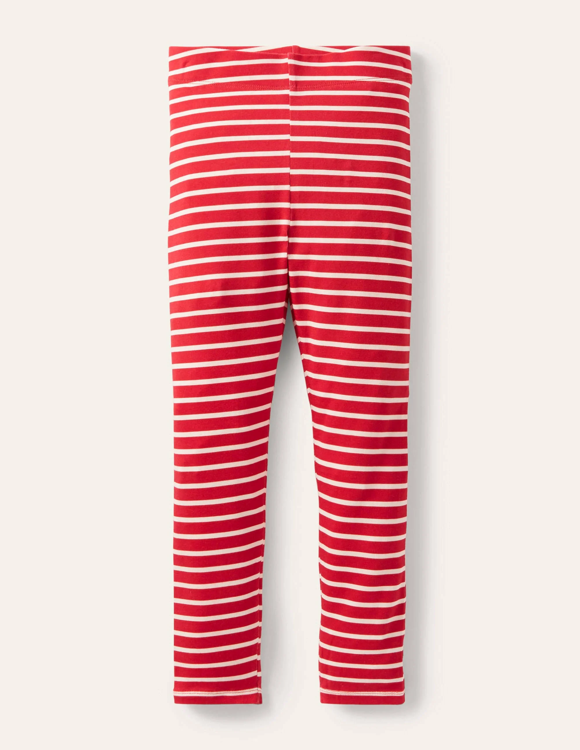 Fun Leggings-Rockabilly Red/ Ivory