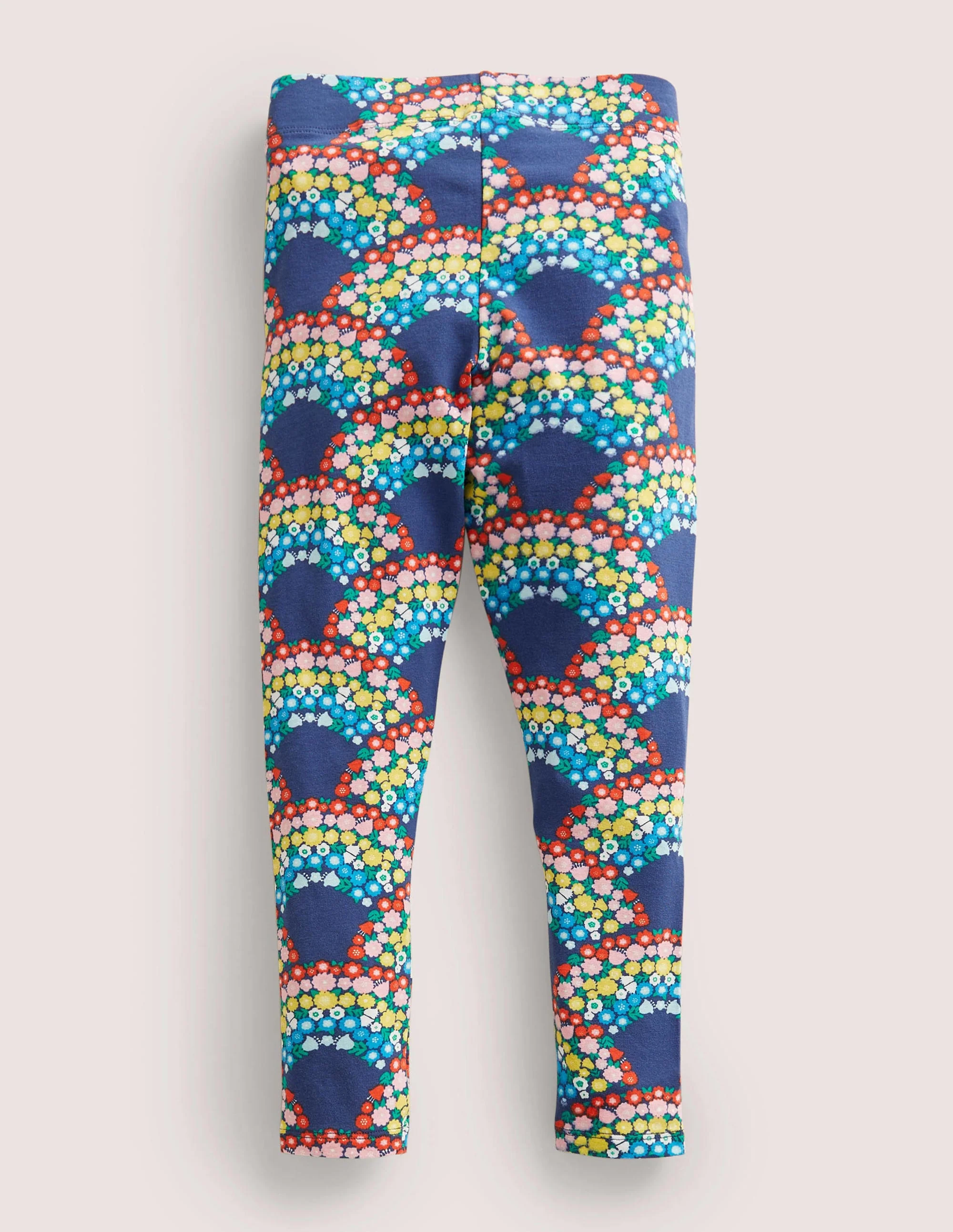 Fun Leggings-Starboard Blue Rainbows - Image 2