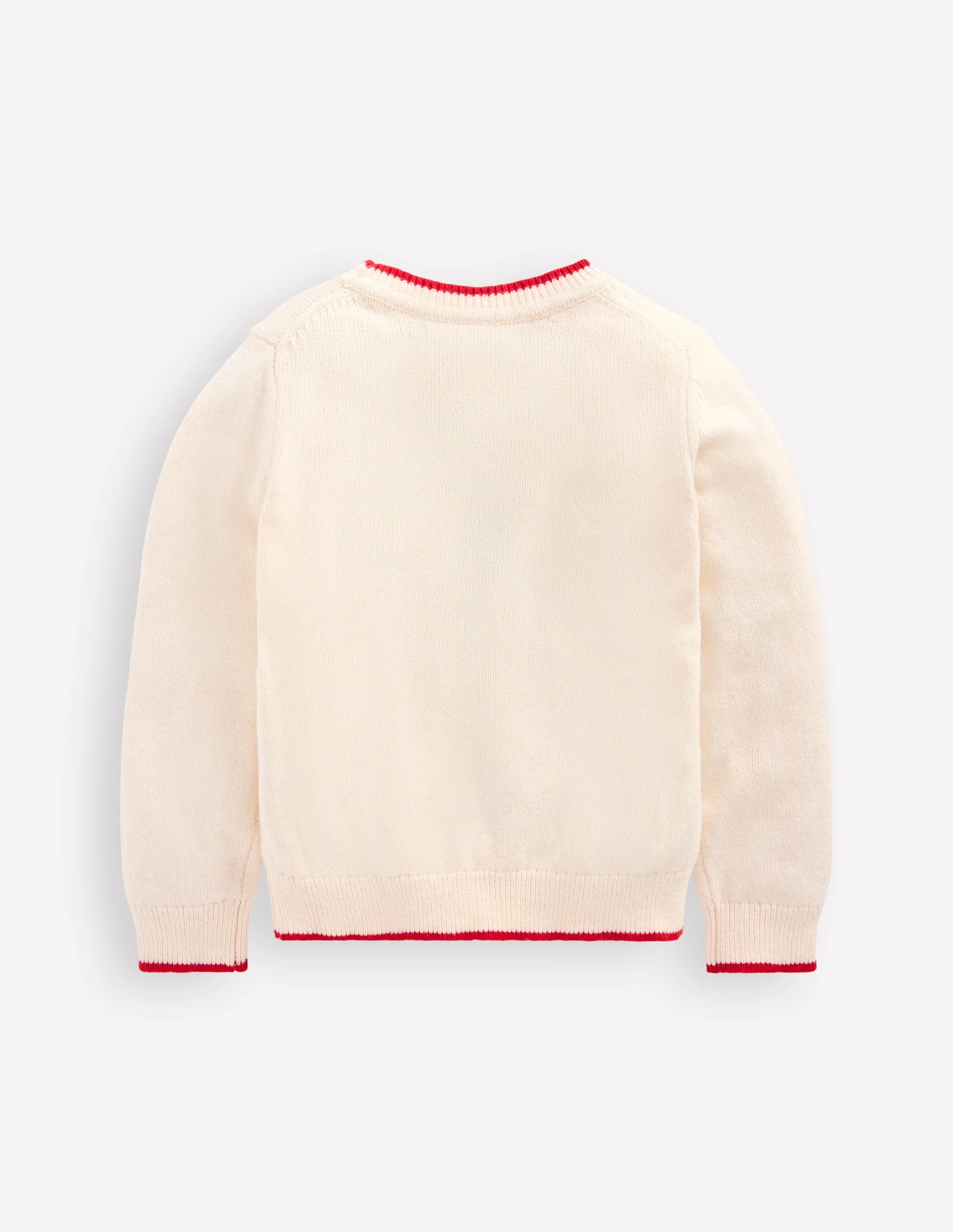Fun Logo Jumper-Ecru Marl Tree - Image 2