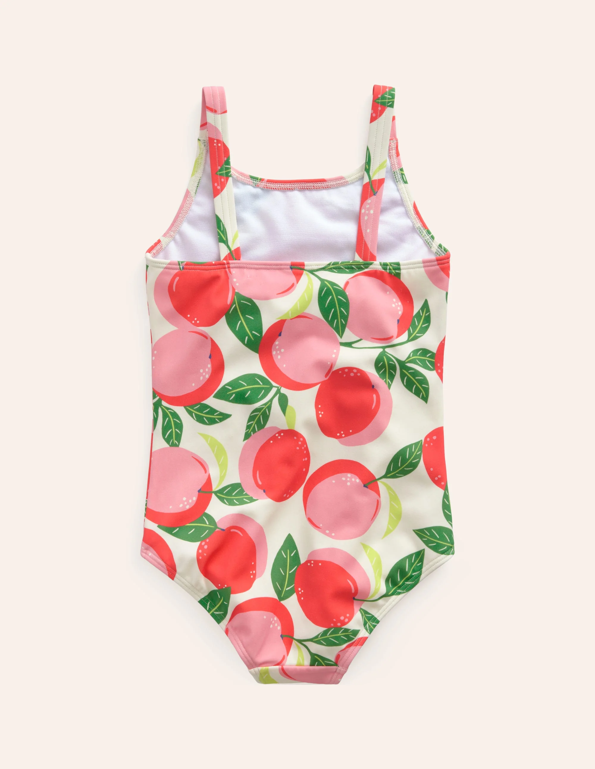 Fun Printed Swimsuit-Provence Dusty Pink Peaches - Image 2