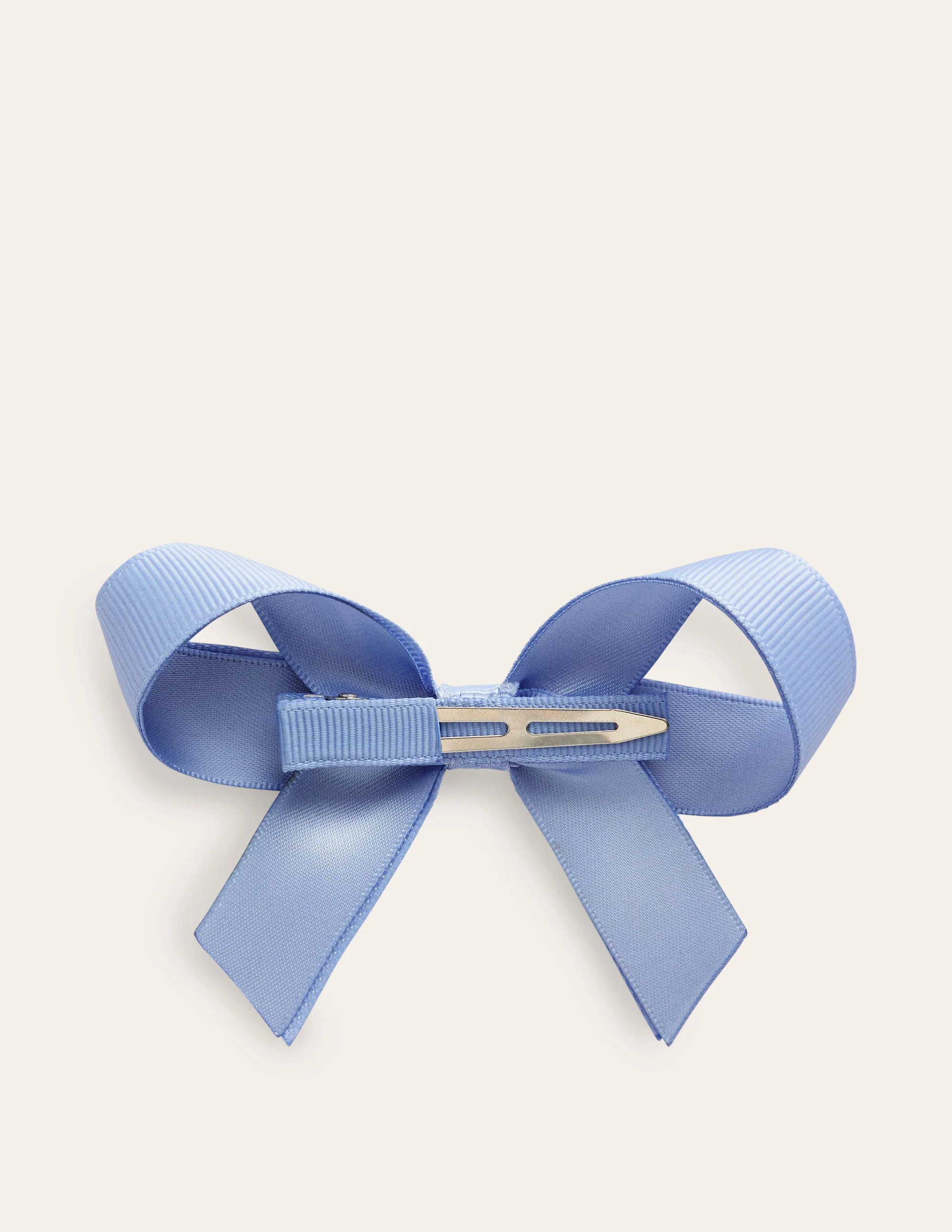 Grosgrain Hair Bow-Baby Blue - Image 2