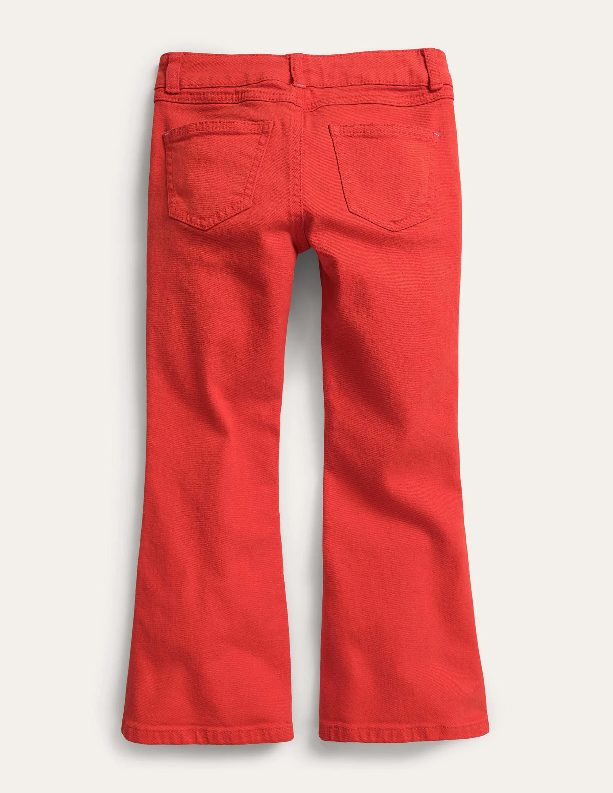Kick Flare Jean-Mandarin Red - Image 2