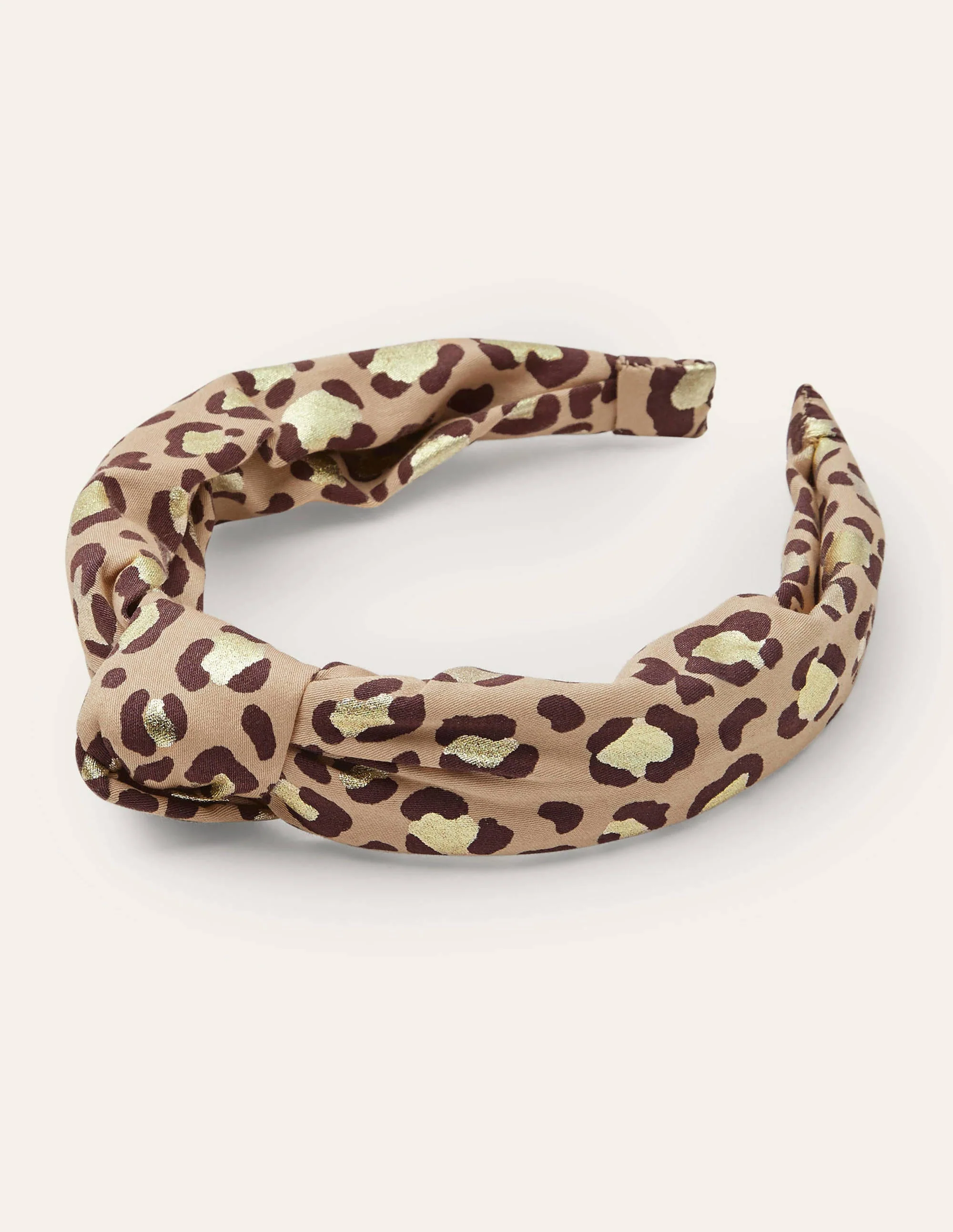 Knotted Headband-Leopard - Image 2