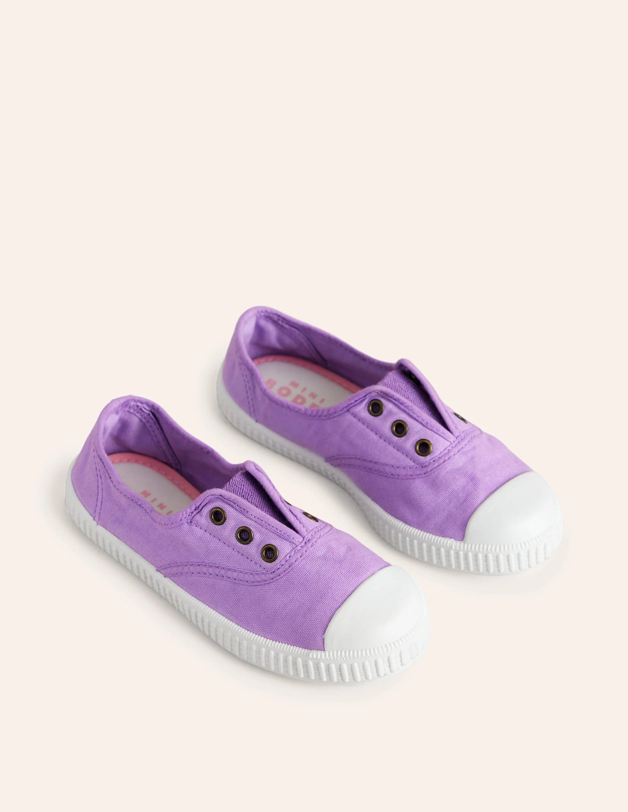Laceless Canvas Pull-ons-Parma Violet Purple - Image 2