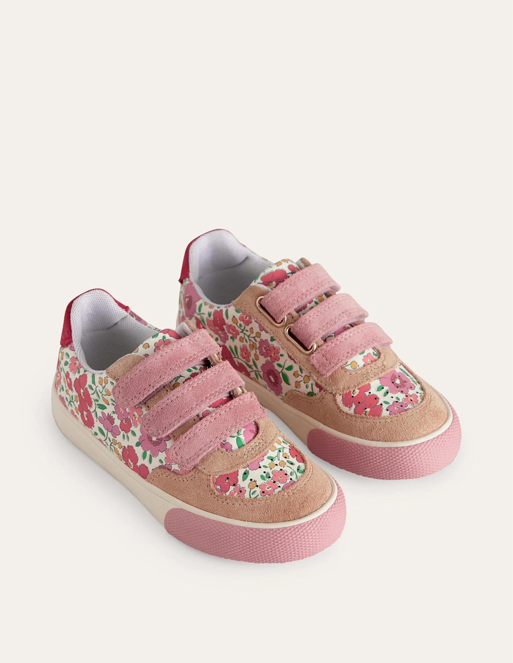Leather Low Tops-Multi Floral - Image 2