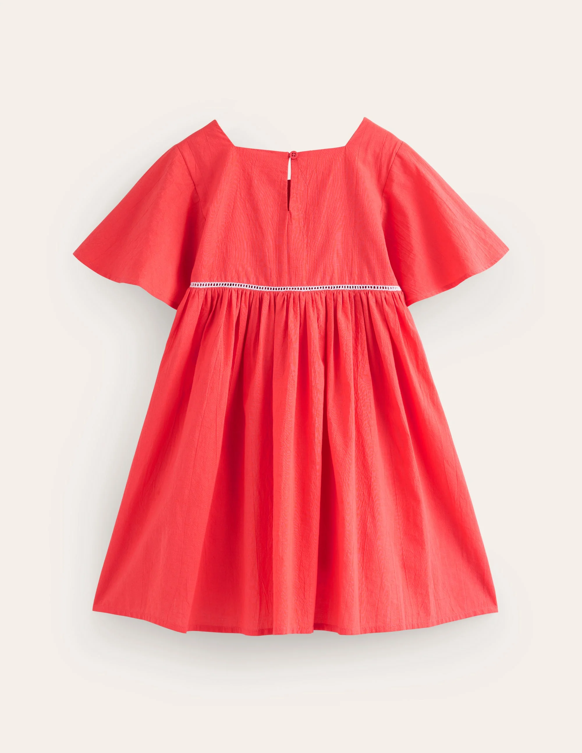 Lightweight Vacation Dress-Jam Red - Image 2