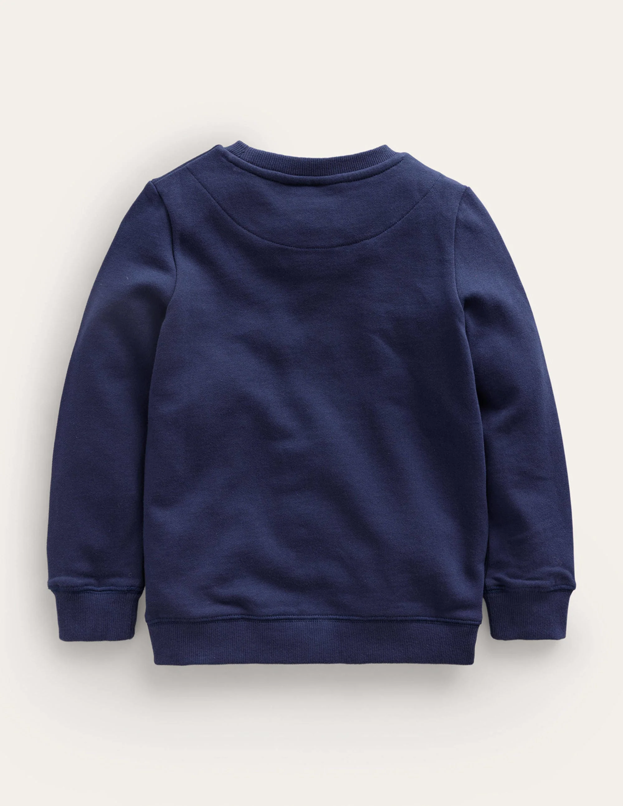 Logo Applique Sweatshirt-College Navy Dragon - Image 2