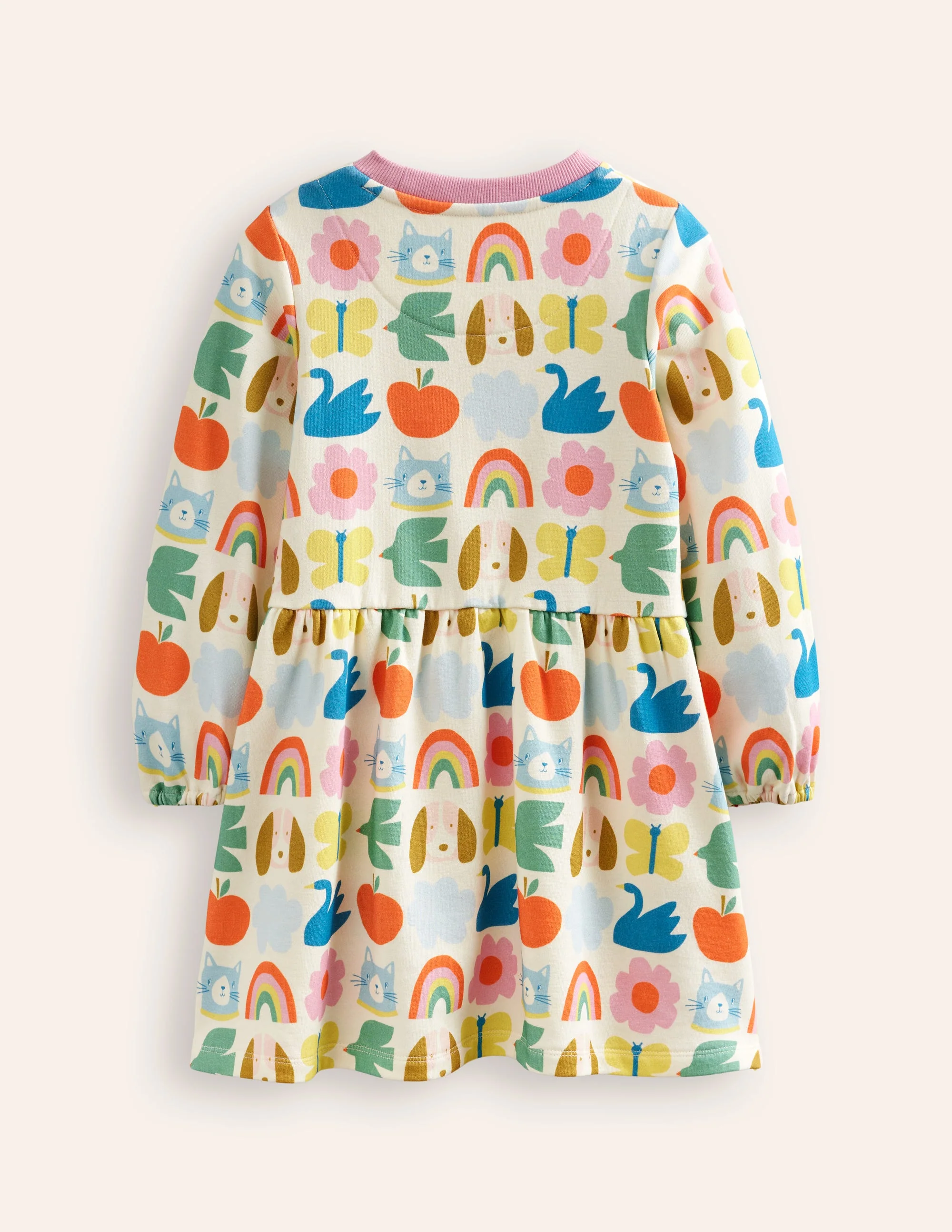 Loopback Sweatshirt Dress-Multi Park Life - Image 2