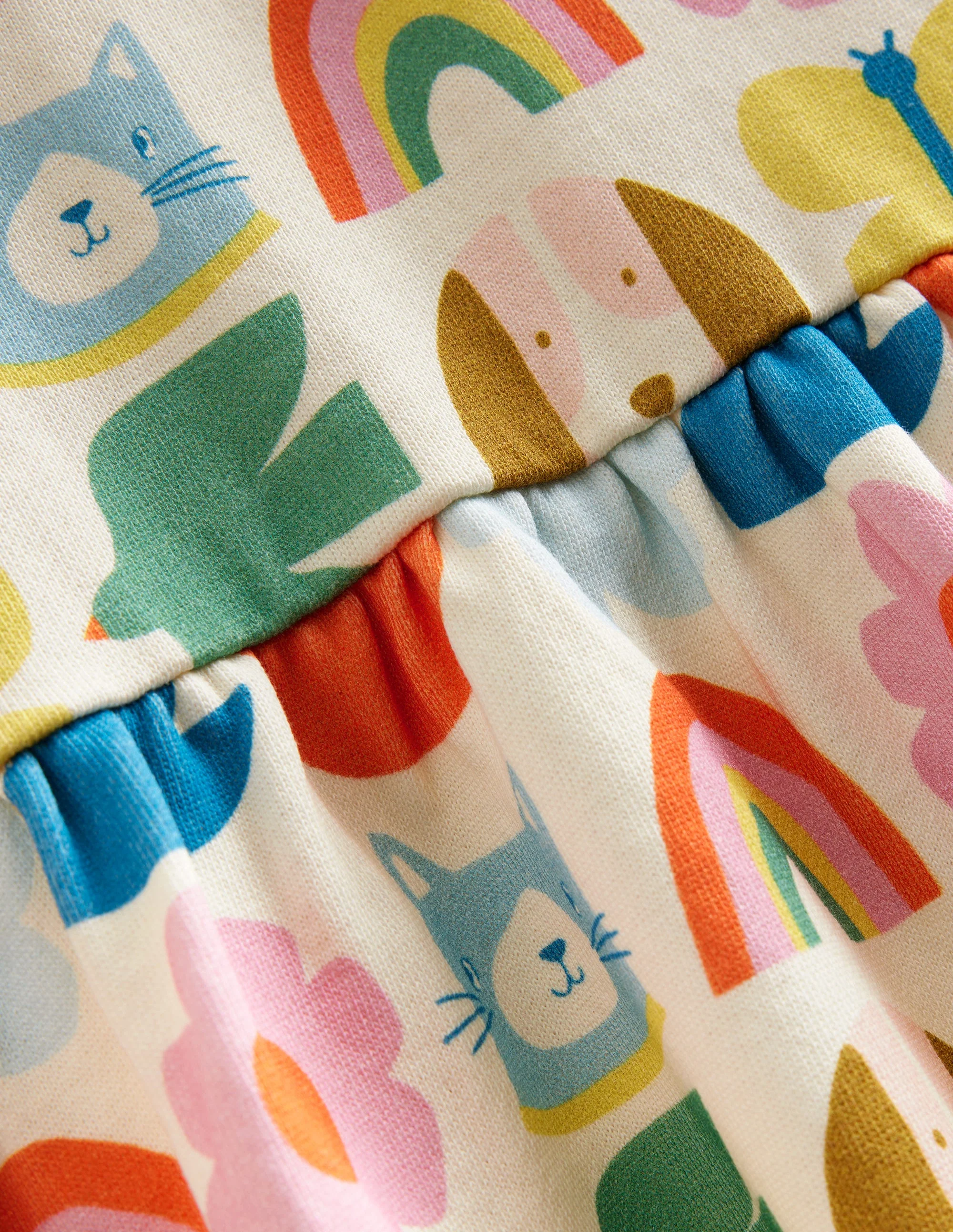 Loopback Sweatshirt Dress-Multi Park Life - Image 3