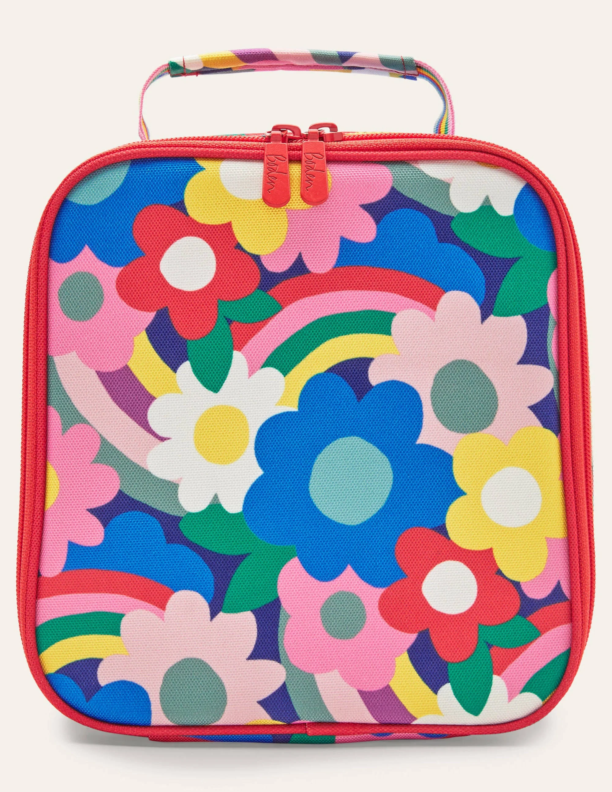 Lunch Bag-Rainbow Flower