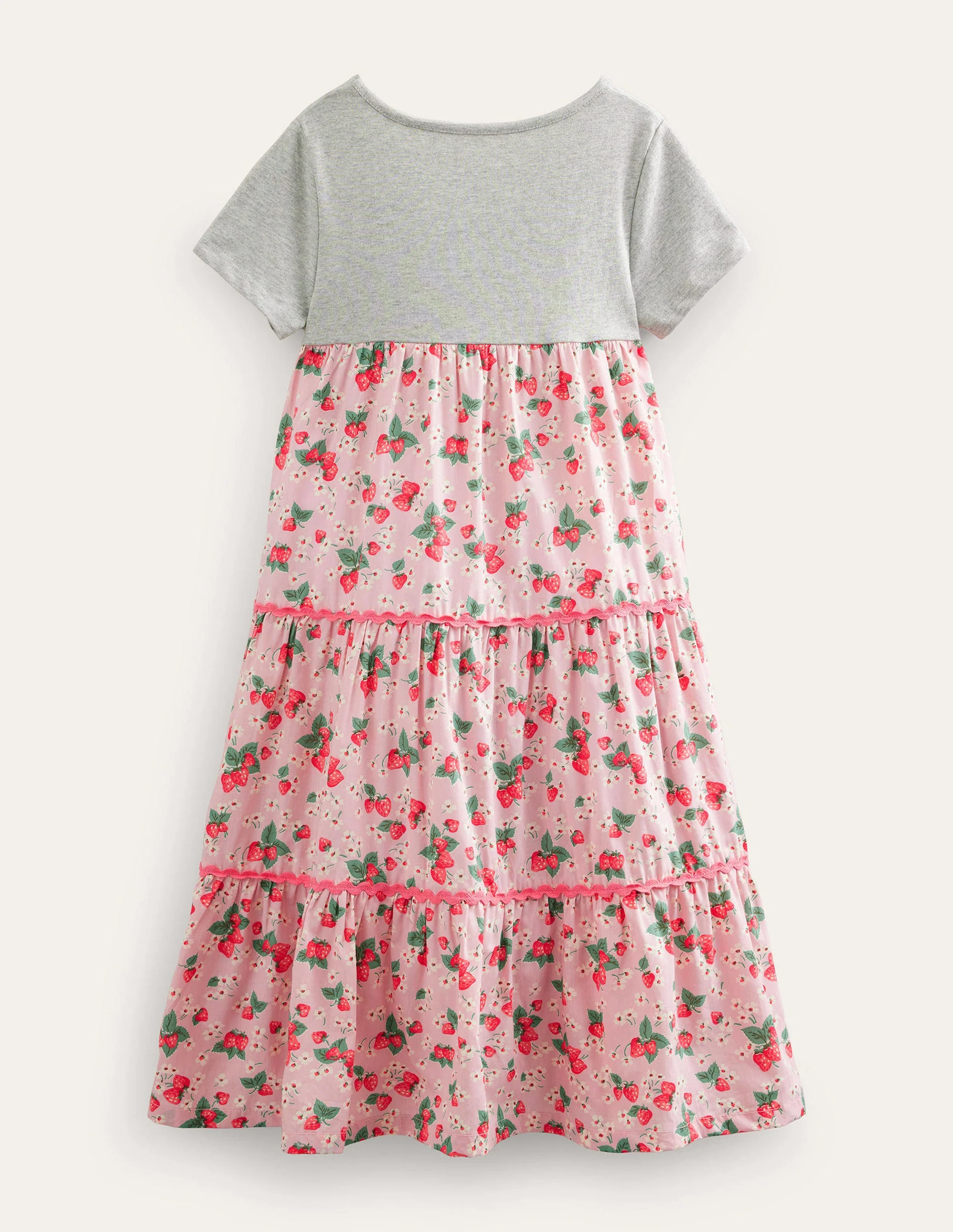 Maxi Logo Dress-French Pink Strawberry - Image 2