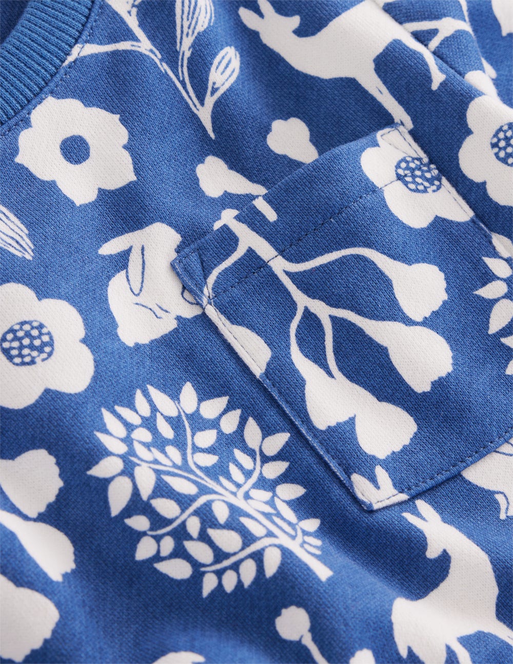 Minna Sweatshirt Dress-Woodland Floral - Image 3
