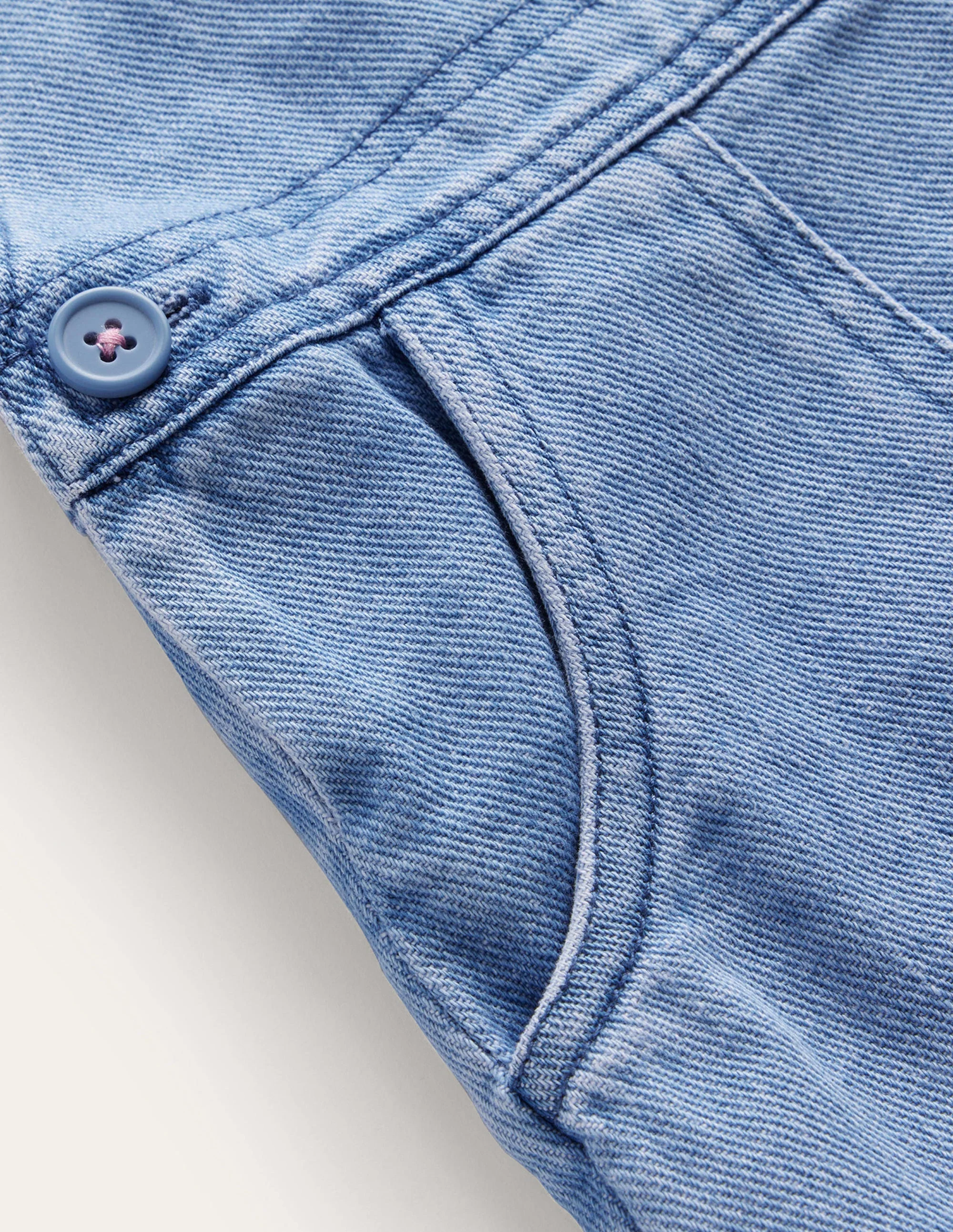 Overall Dress-Mid Vintage Denim - Image 3