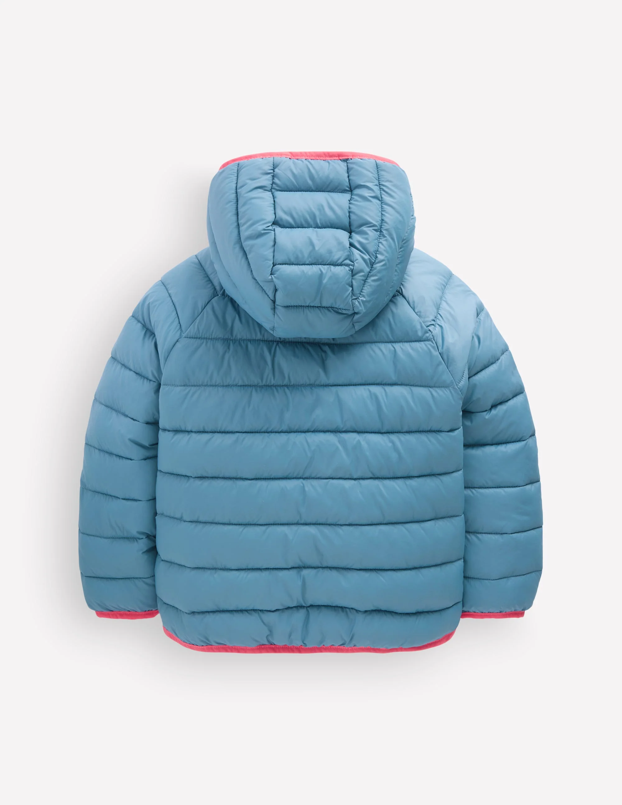 Pack-away Padded Jacket-Blue - Image 2