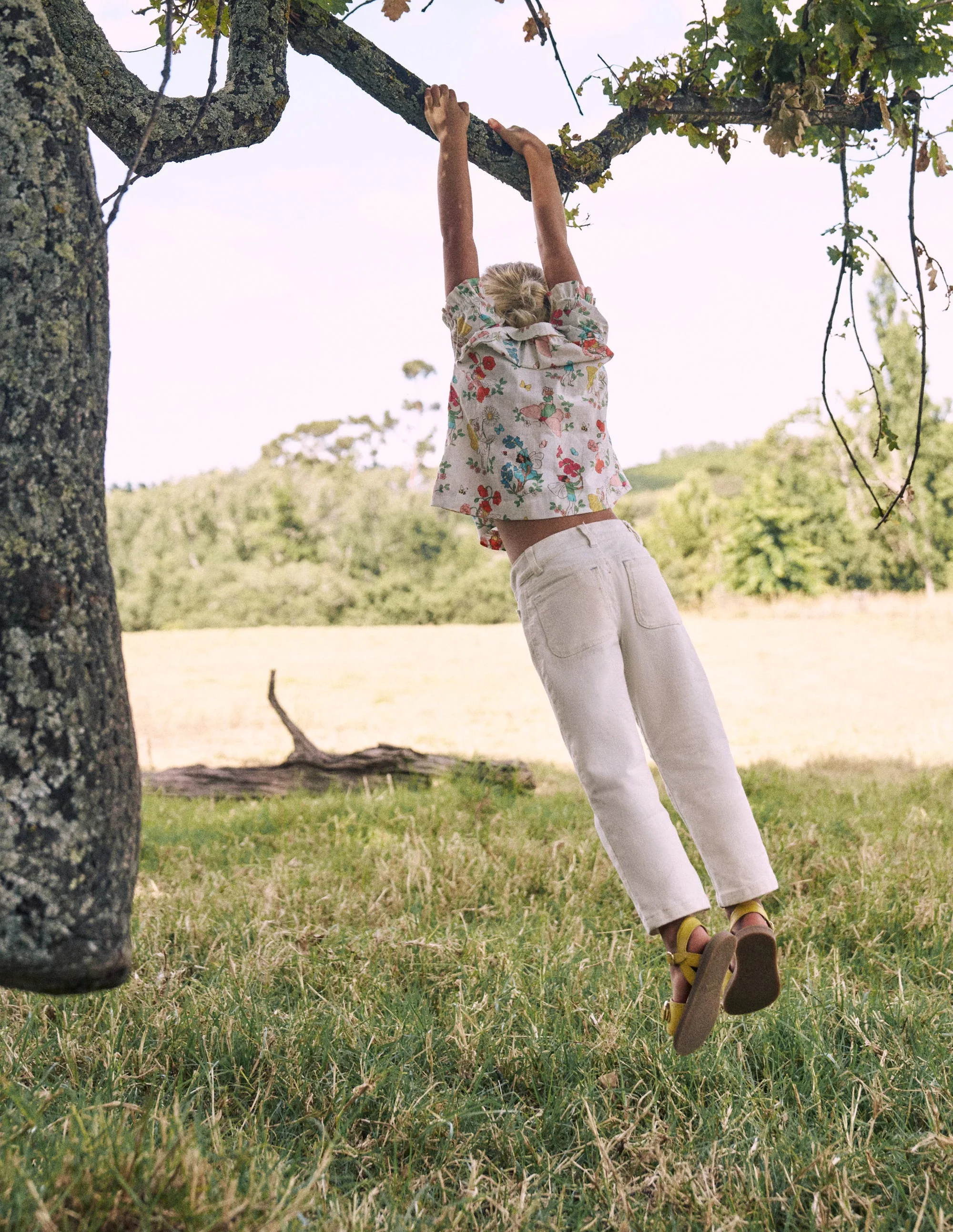 Patch Pocket Pants-Vanilla White - Image 4