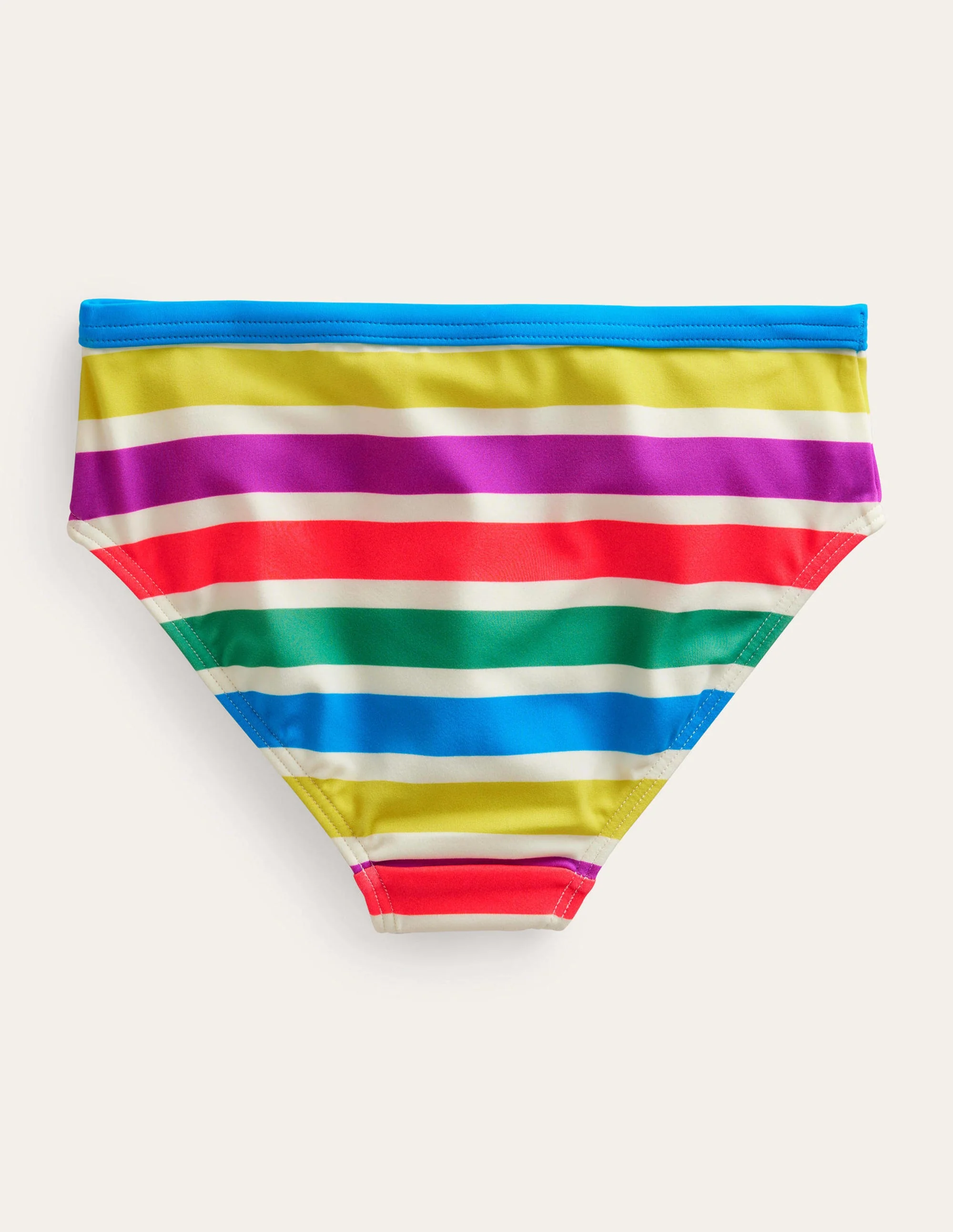 Patterned Bikini Bottoms-Day Tripping Stripe - Image 2