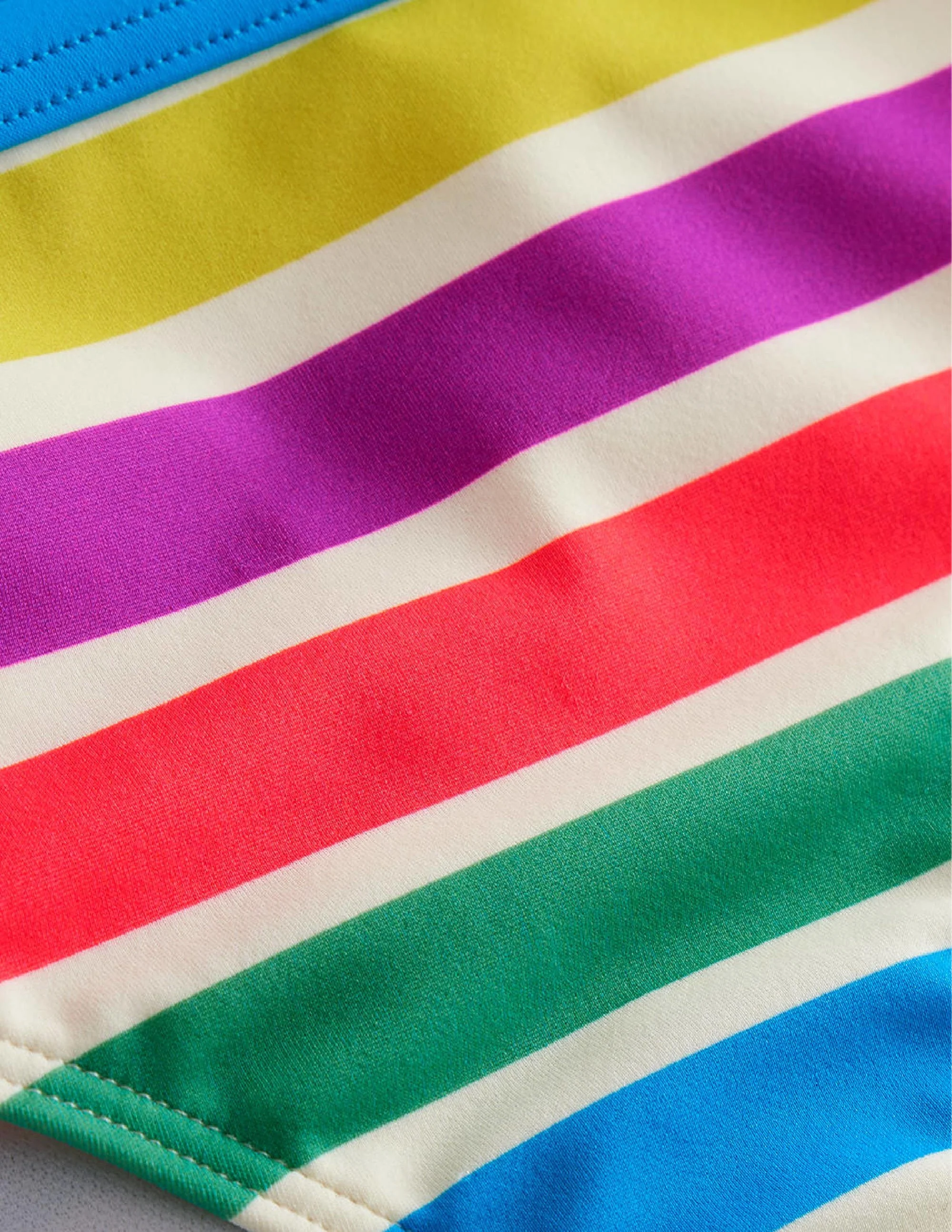 Patterned Bikini Bottoms-Day Tripping Stripe - Image 3