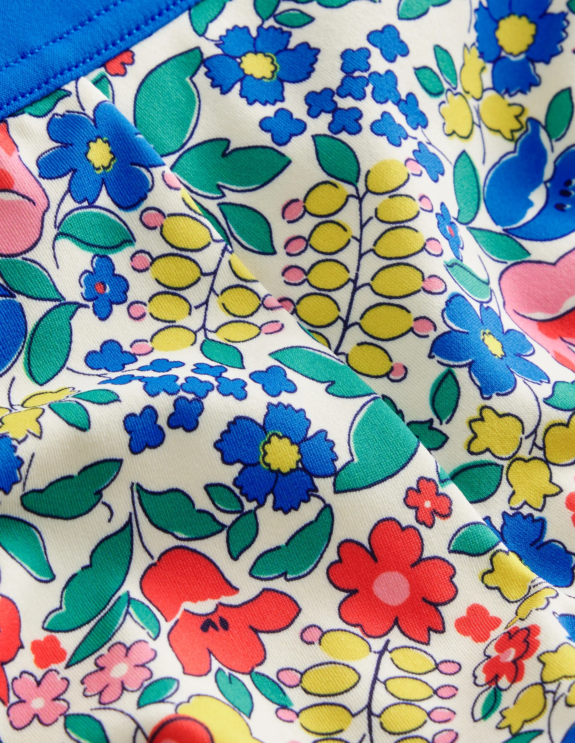 Patterned Swim Shorts-Multi Flowerbed - Image 3