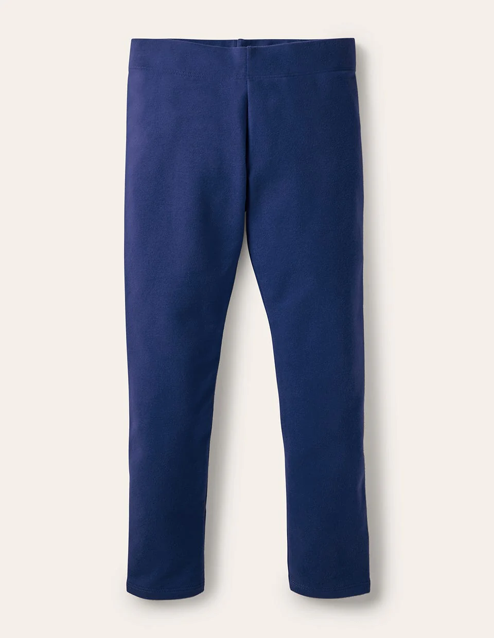Plain Cosy Leggings-College Navy