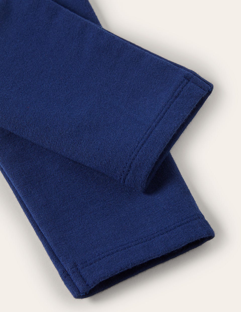 Plain Cosy Leggings-College Navy - Image 2