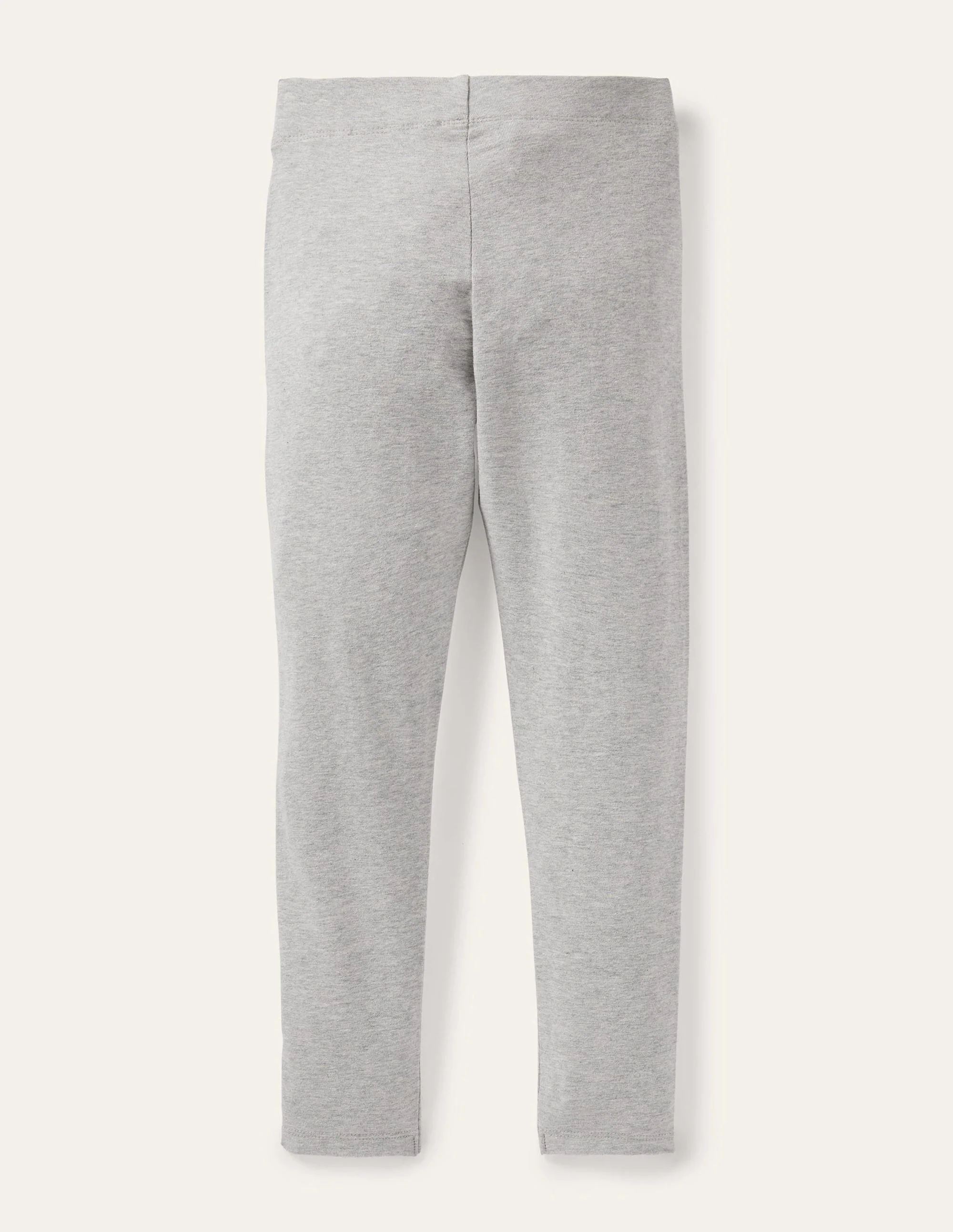 Plain Leggings-Grey Marl