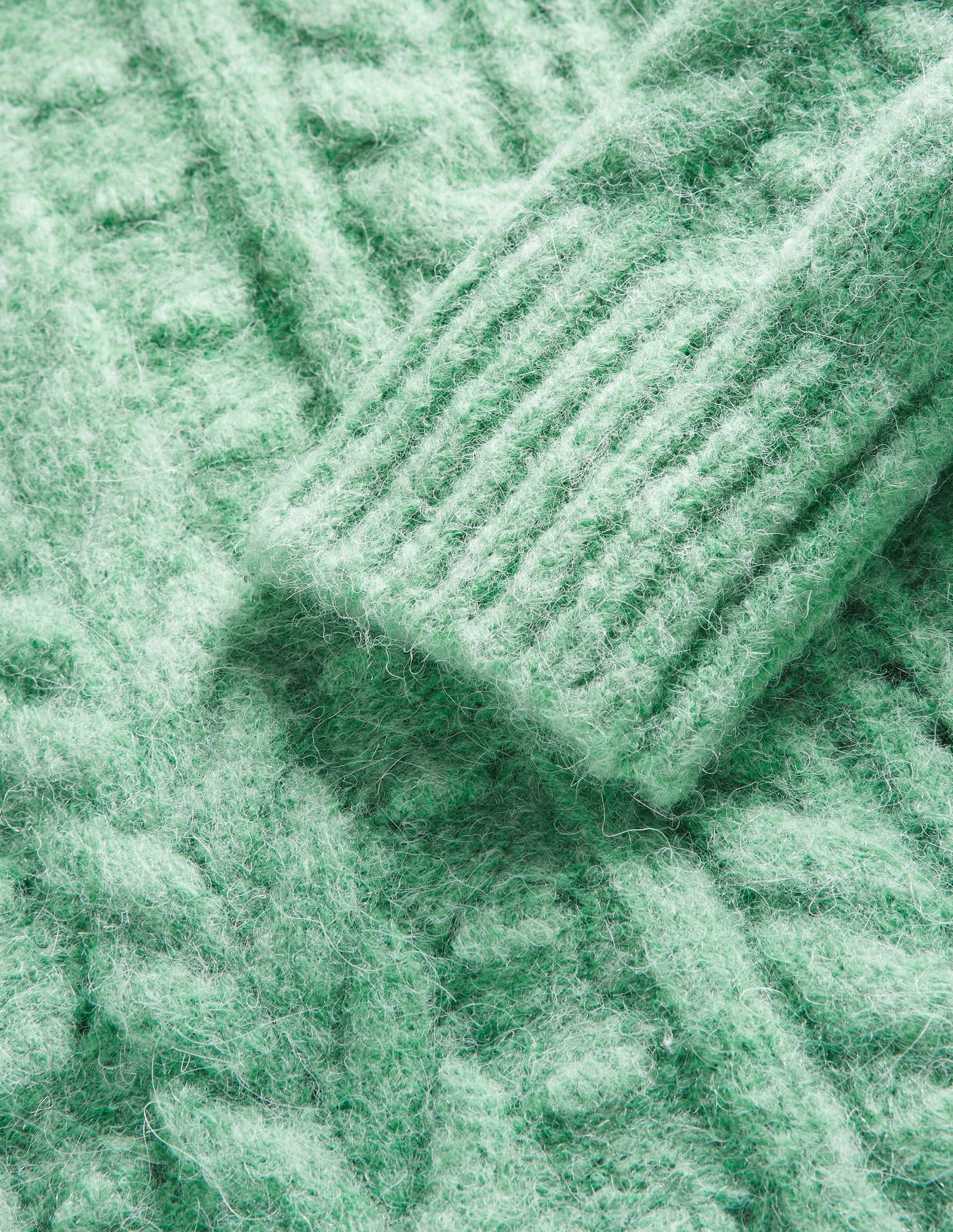 Pointelle Cable Sweater-Csarite - Image 3