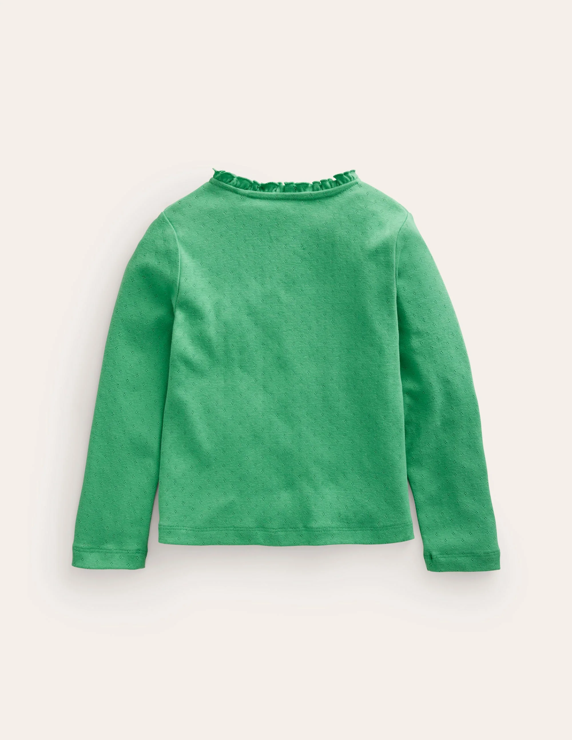 Pointelle Cardigan-Aloe Green - Image 2