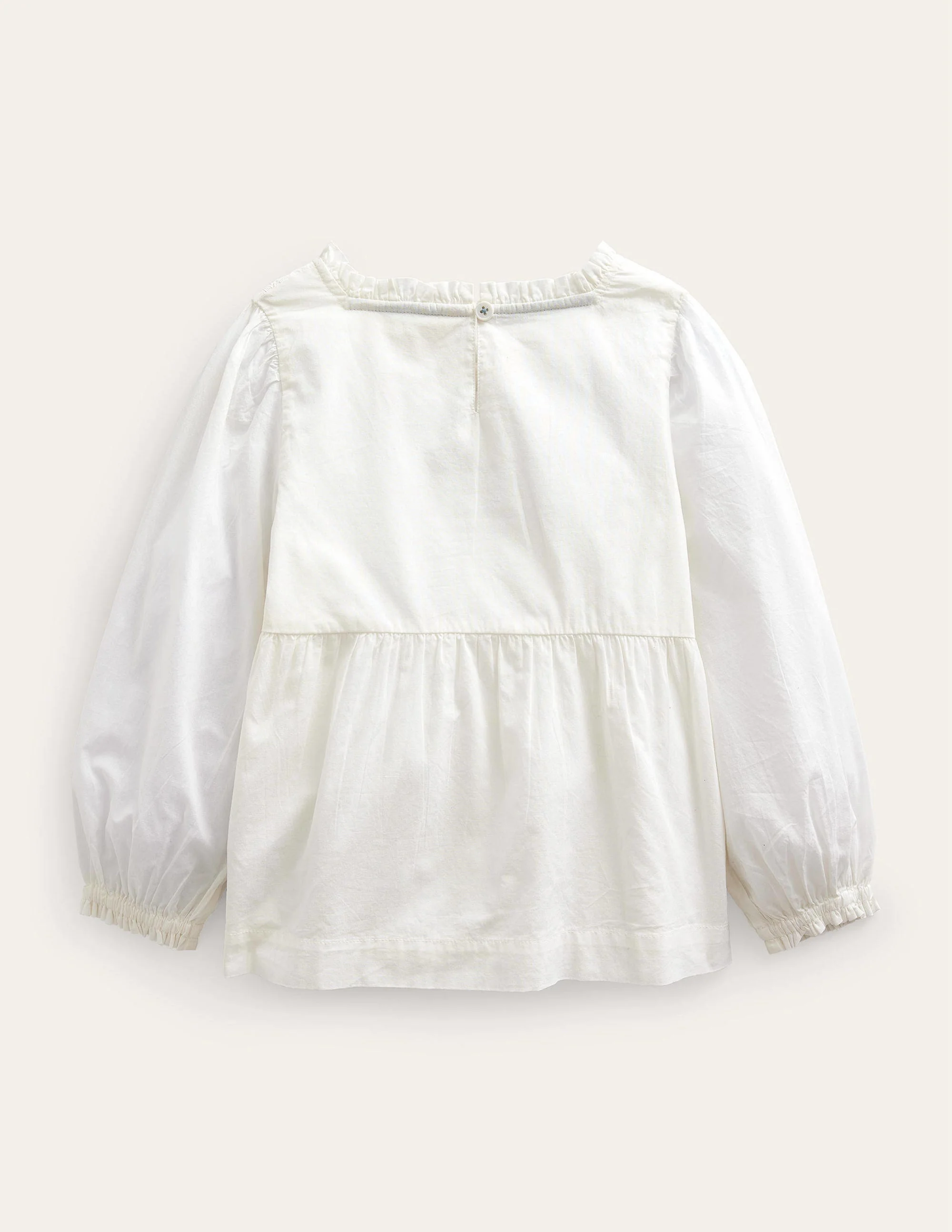 Pretty Lace Blouse-Ivory - Image 2