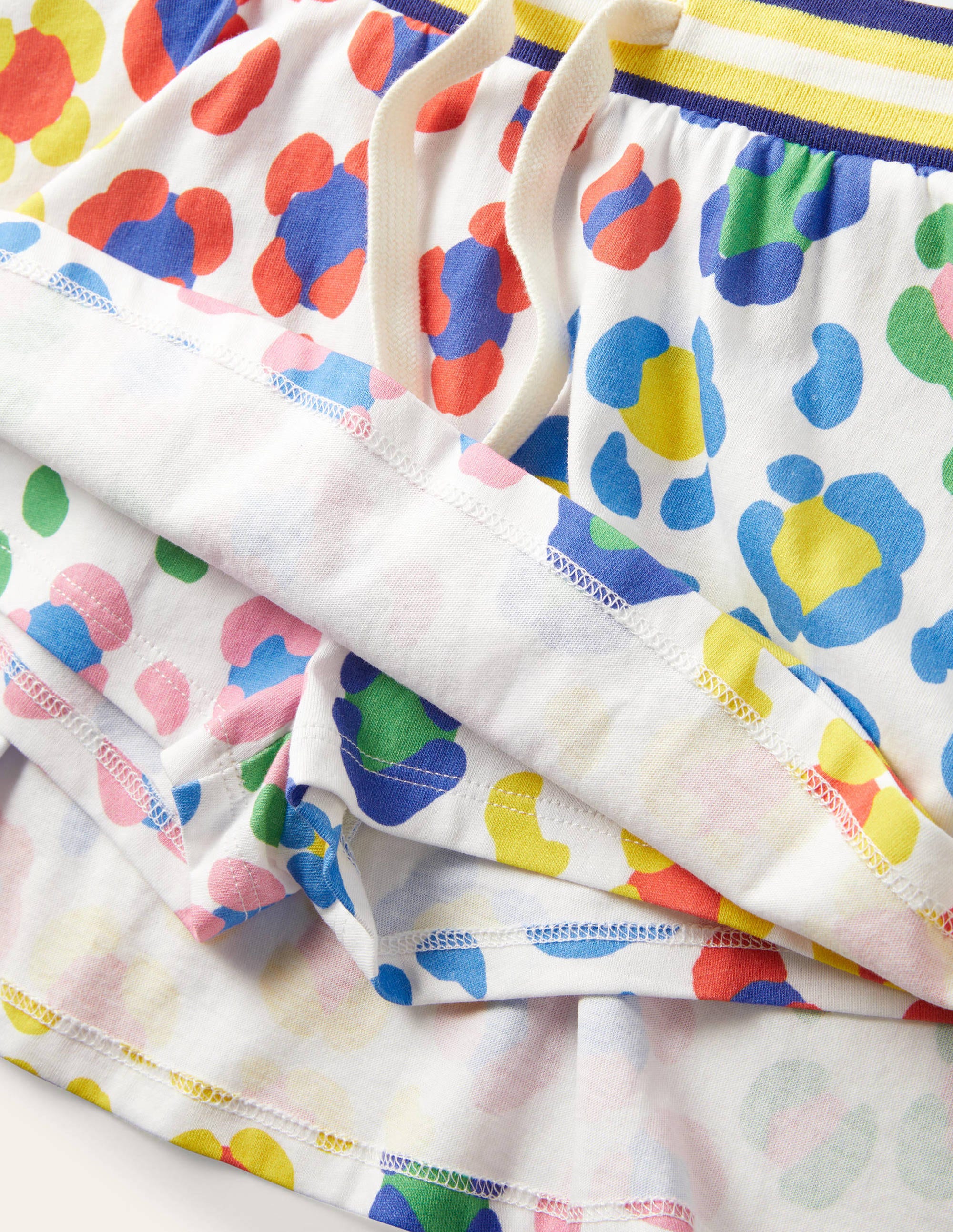 Printed Jersey Skort-Multi Medium Leopard - Image 3