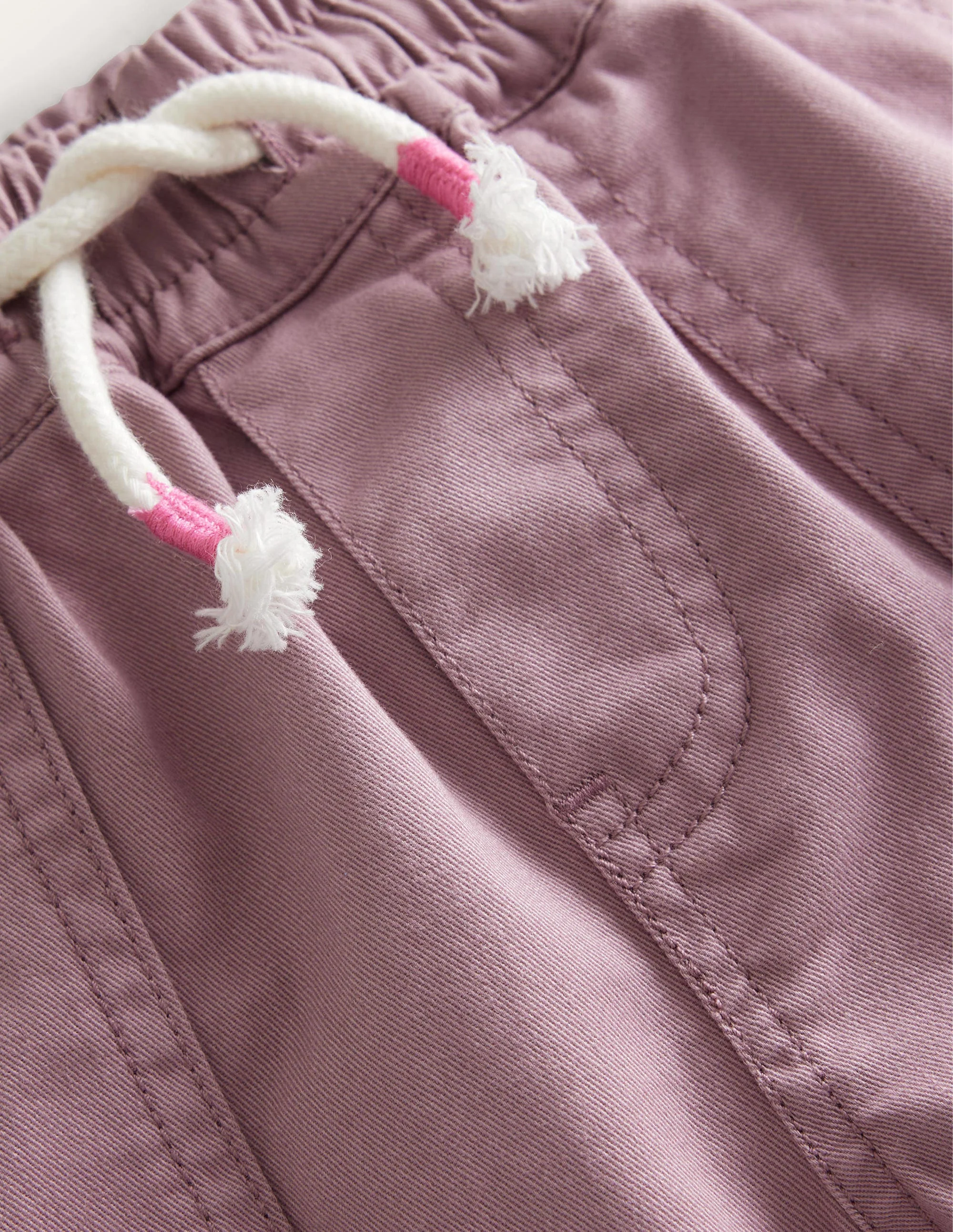 Pull-On Twill Pants-Orchid Haze - Image 3