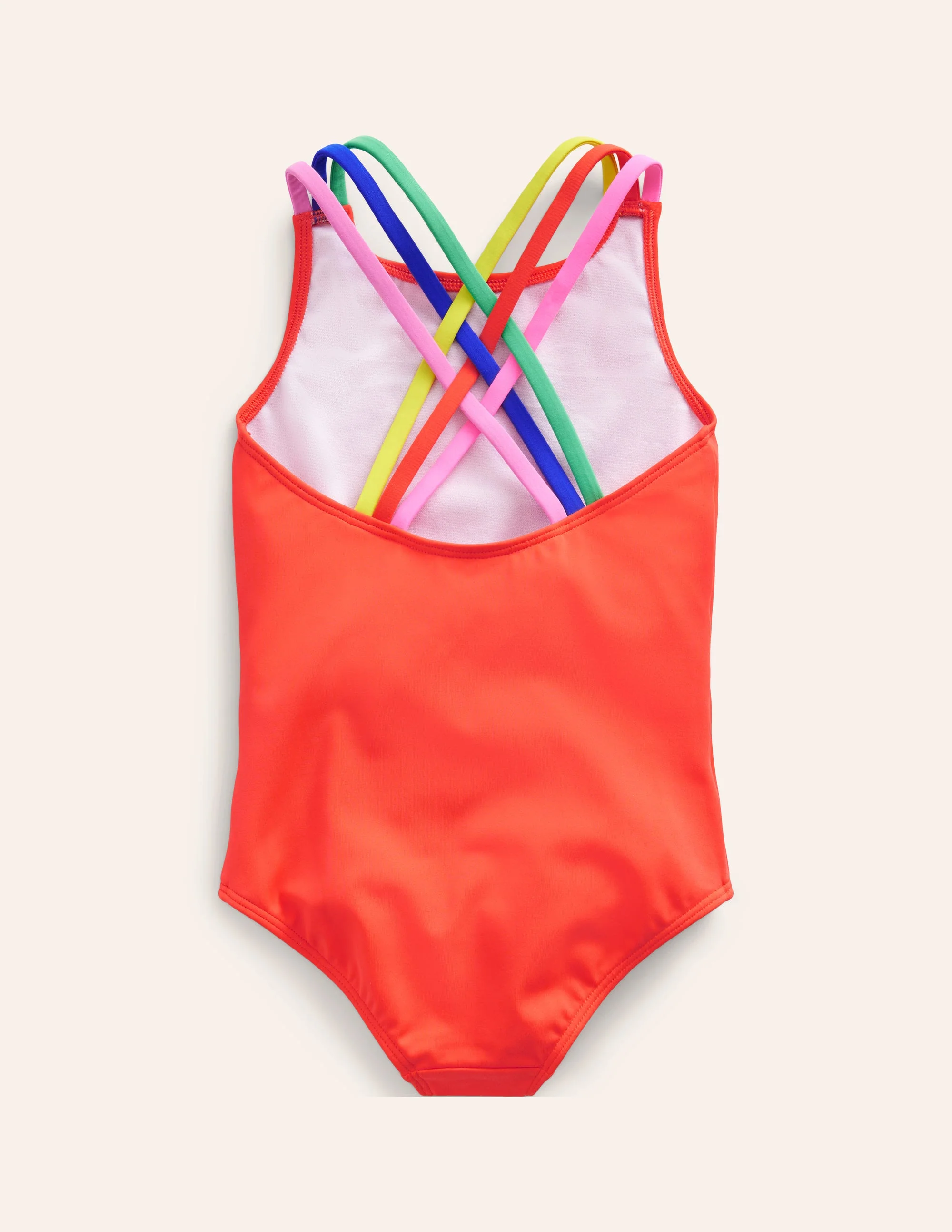 Rainbow Cross-Back Swimsuit-Clementina - Image 2