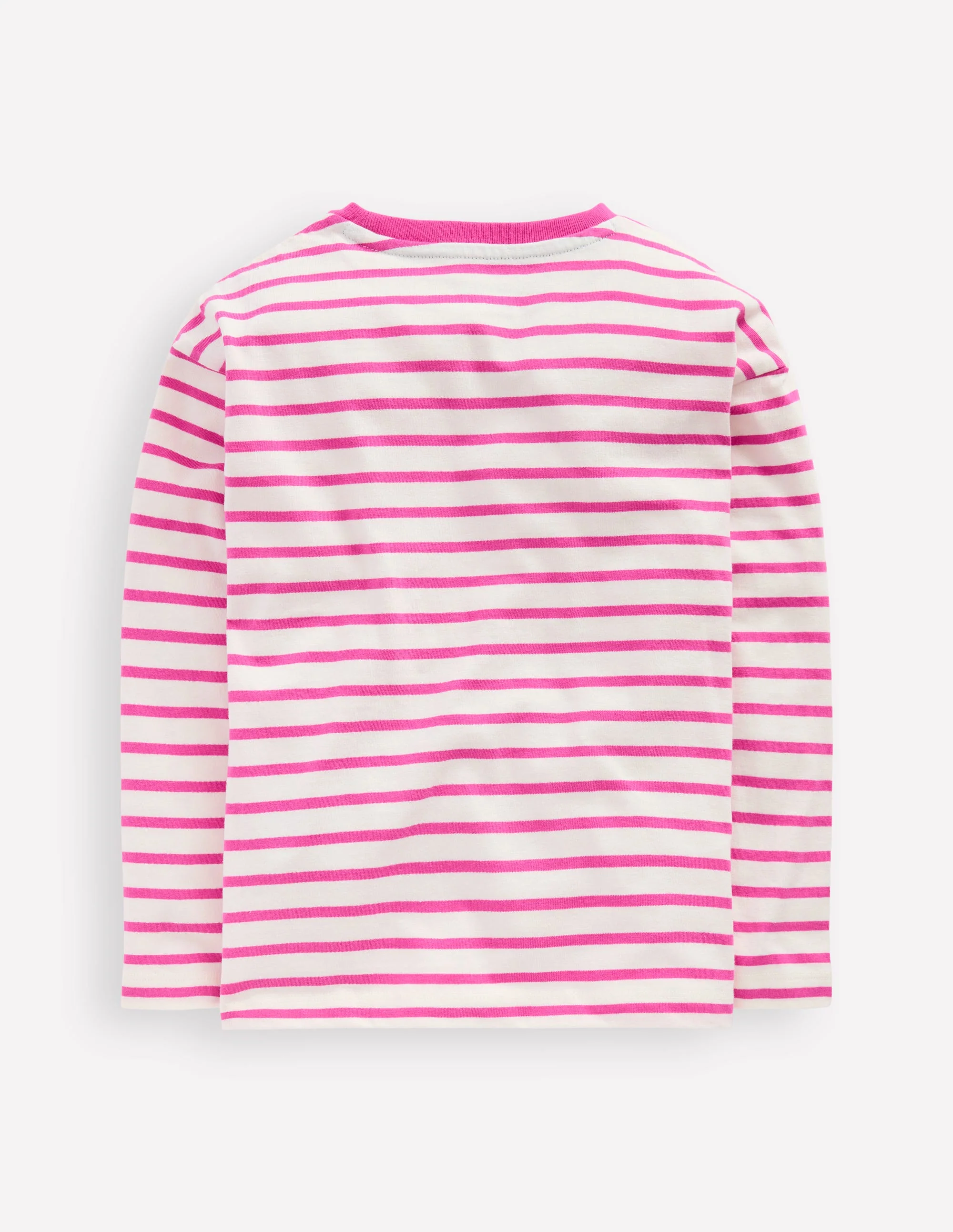 Relaxed Breton-Tickled Pink/Ivory - Image 2