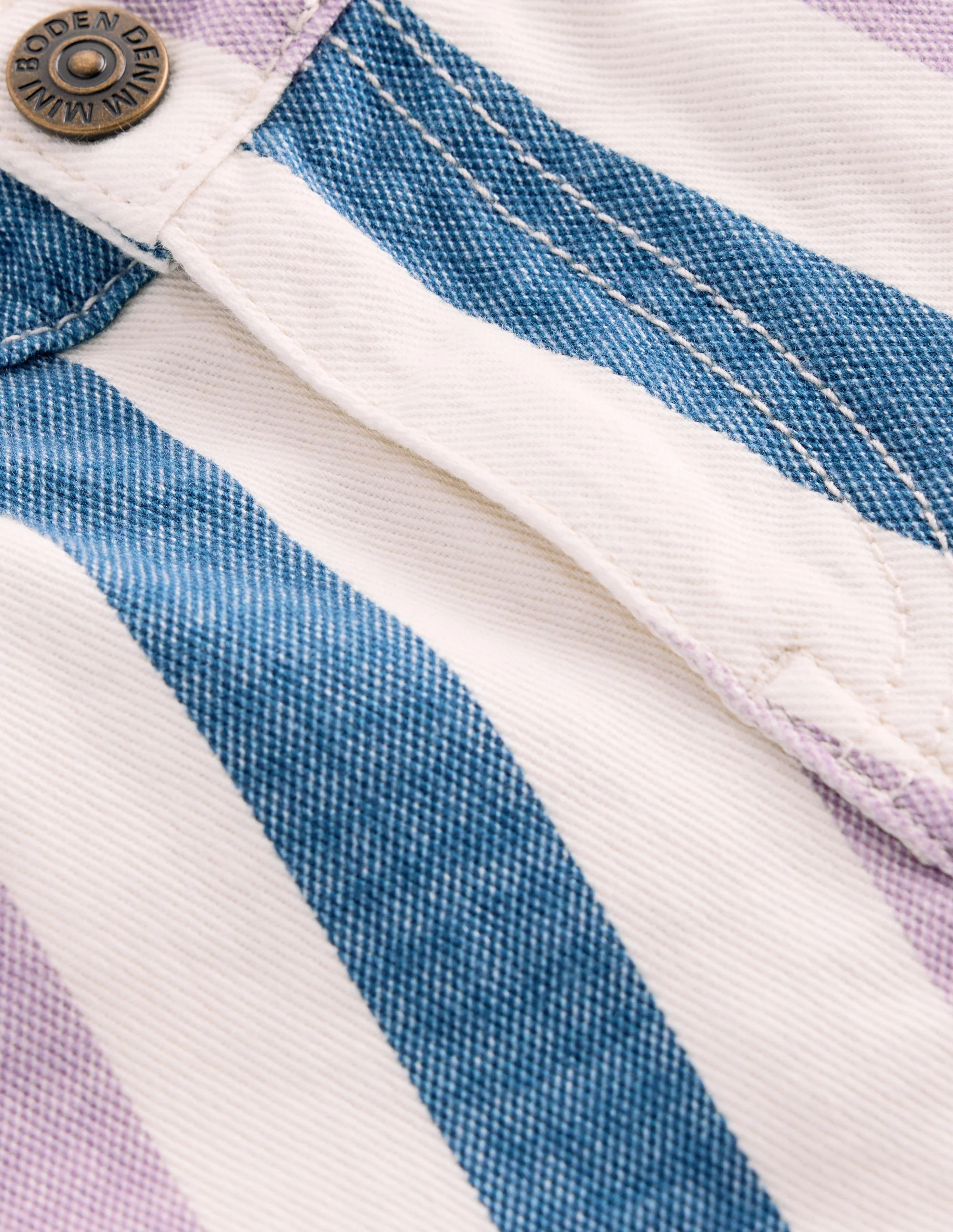 Relaxed Jean-Purple/Navy Stripe - Image 3