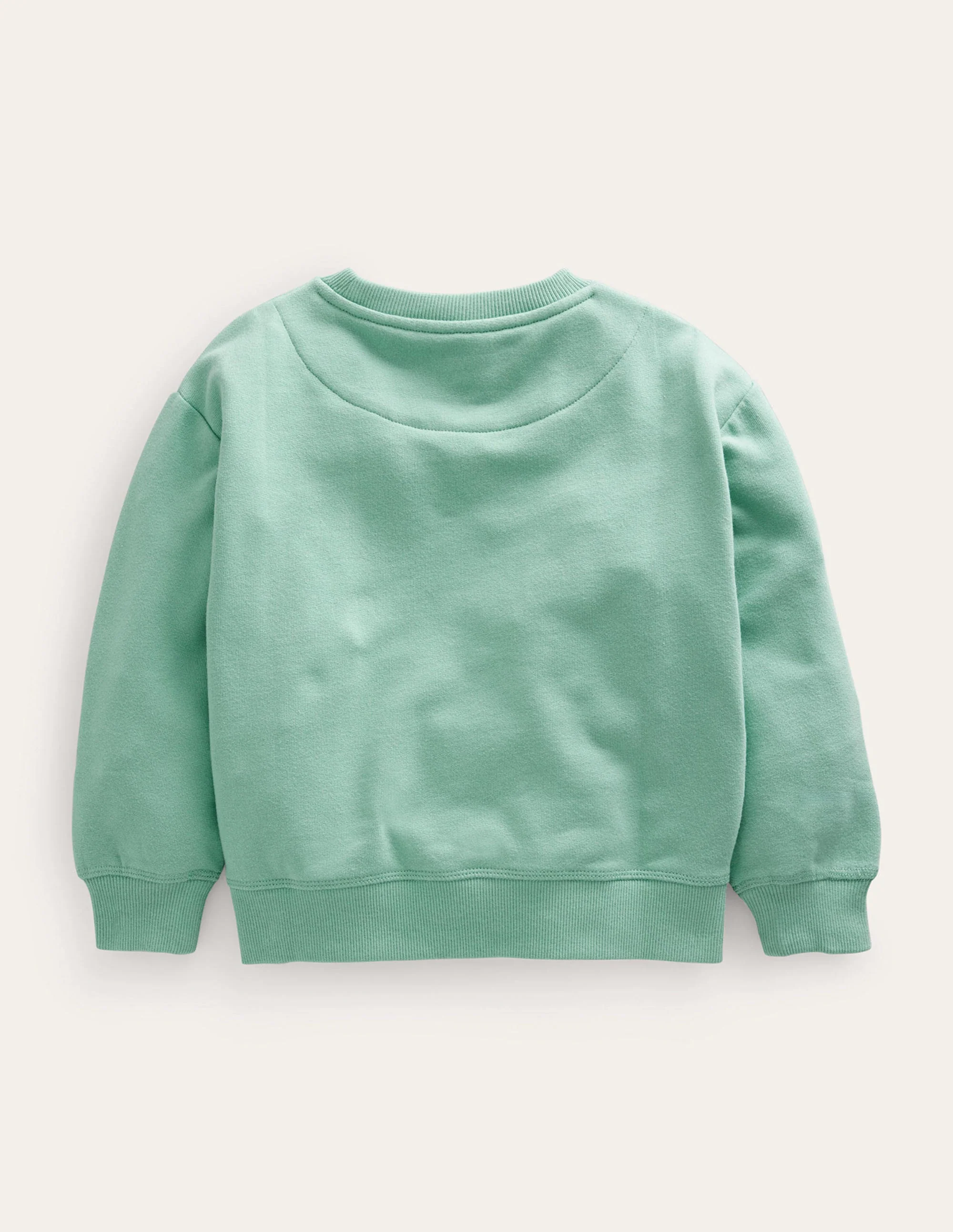 Relaxed Logo Sweatshirt-Opal Green - Image 2