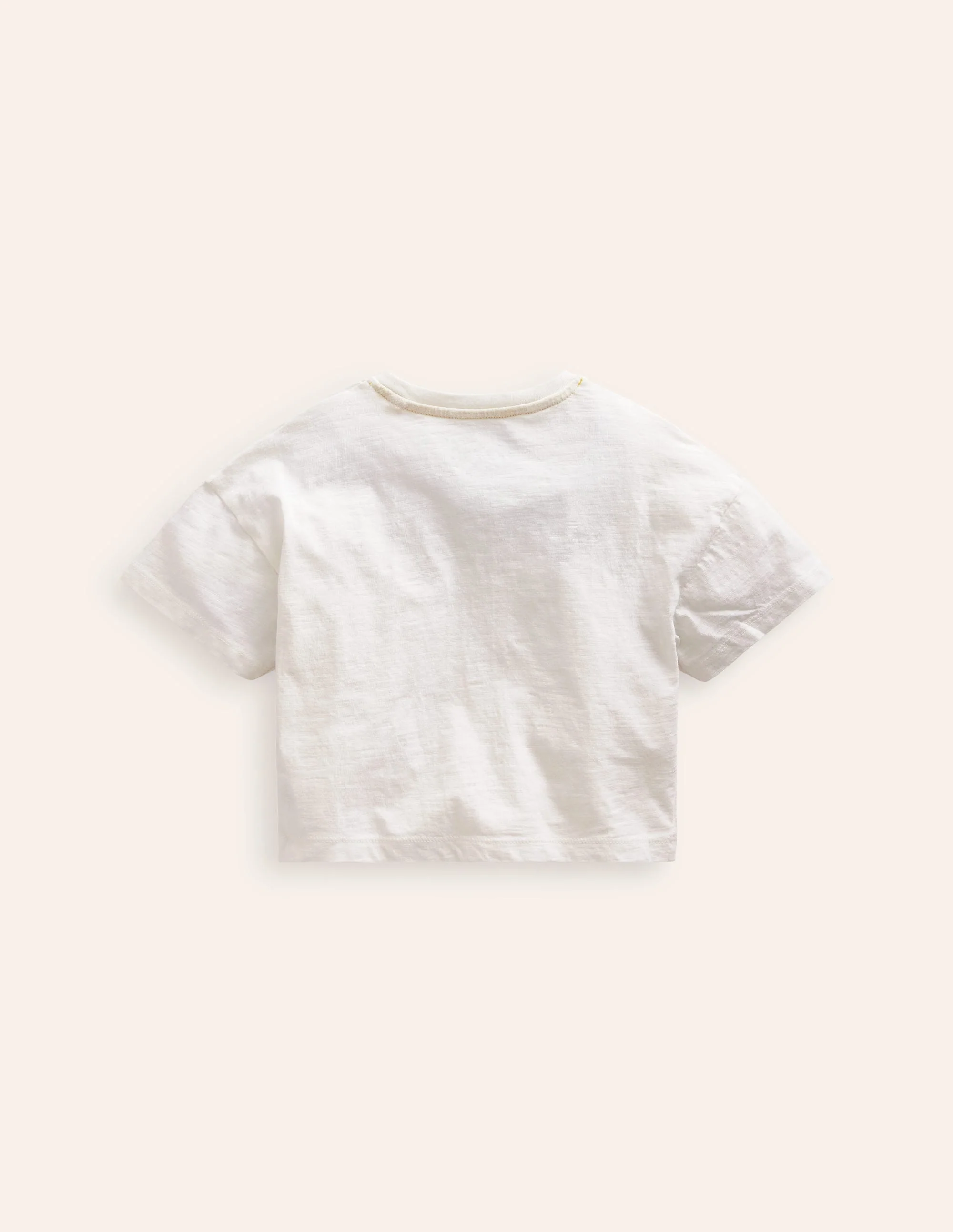 Relaxed T-shirt-Floral Placement Stripe - Image 2