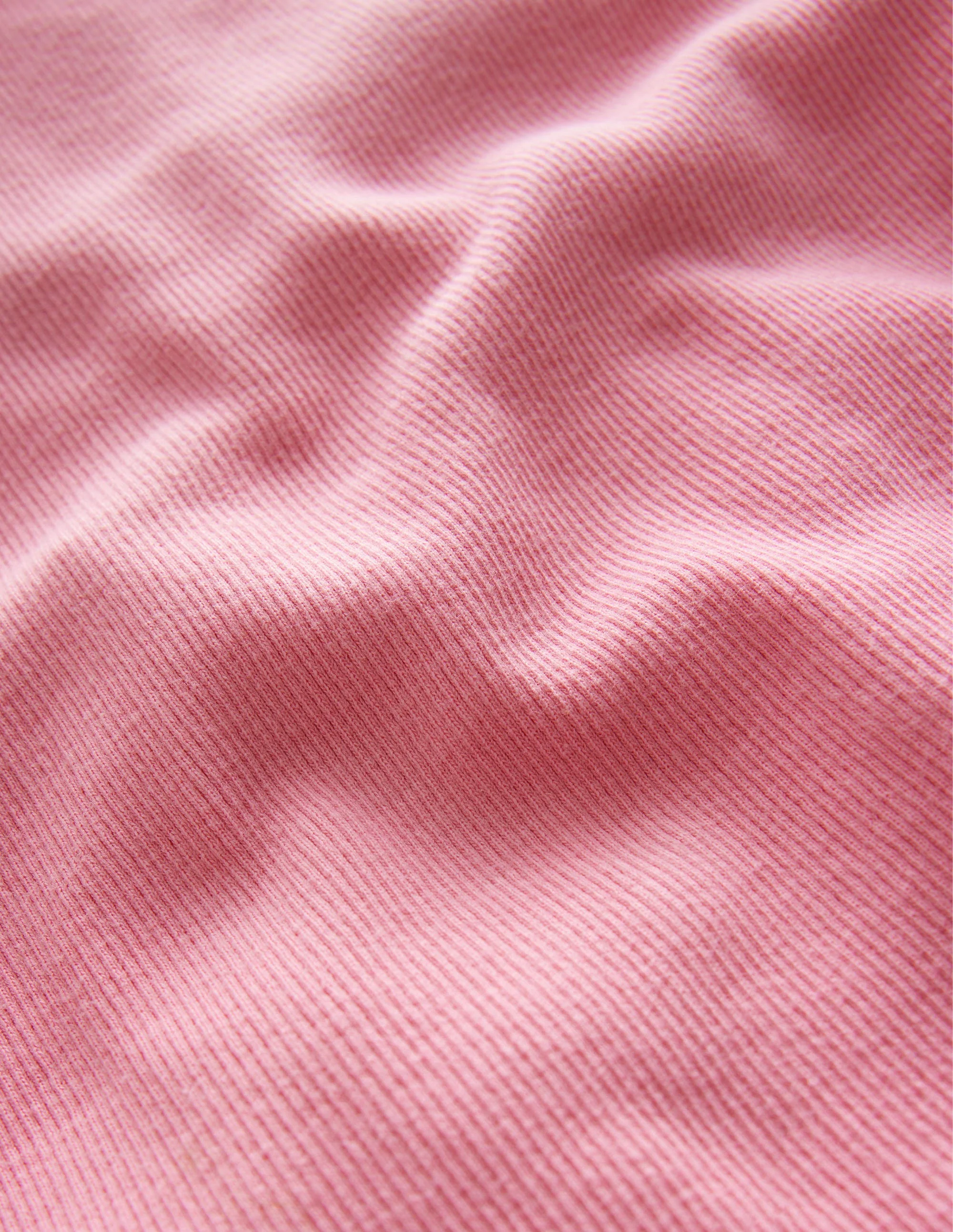 Ribbed Lace Trim Vest-Pink Lemonade - Image 3